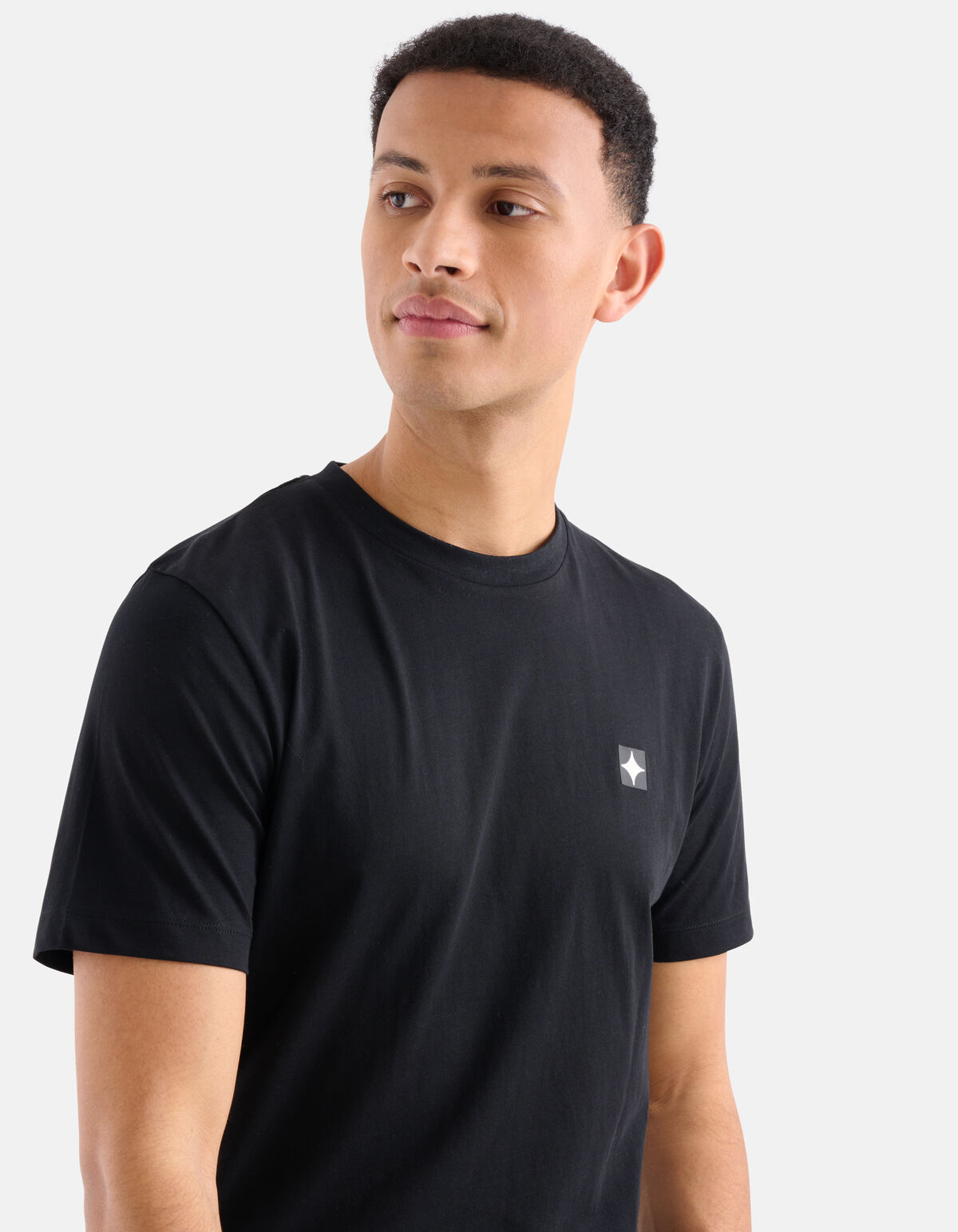 Sparkle T-shirt Zwart SHOEBY MEN