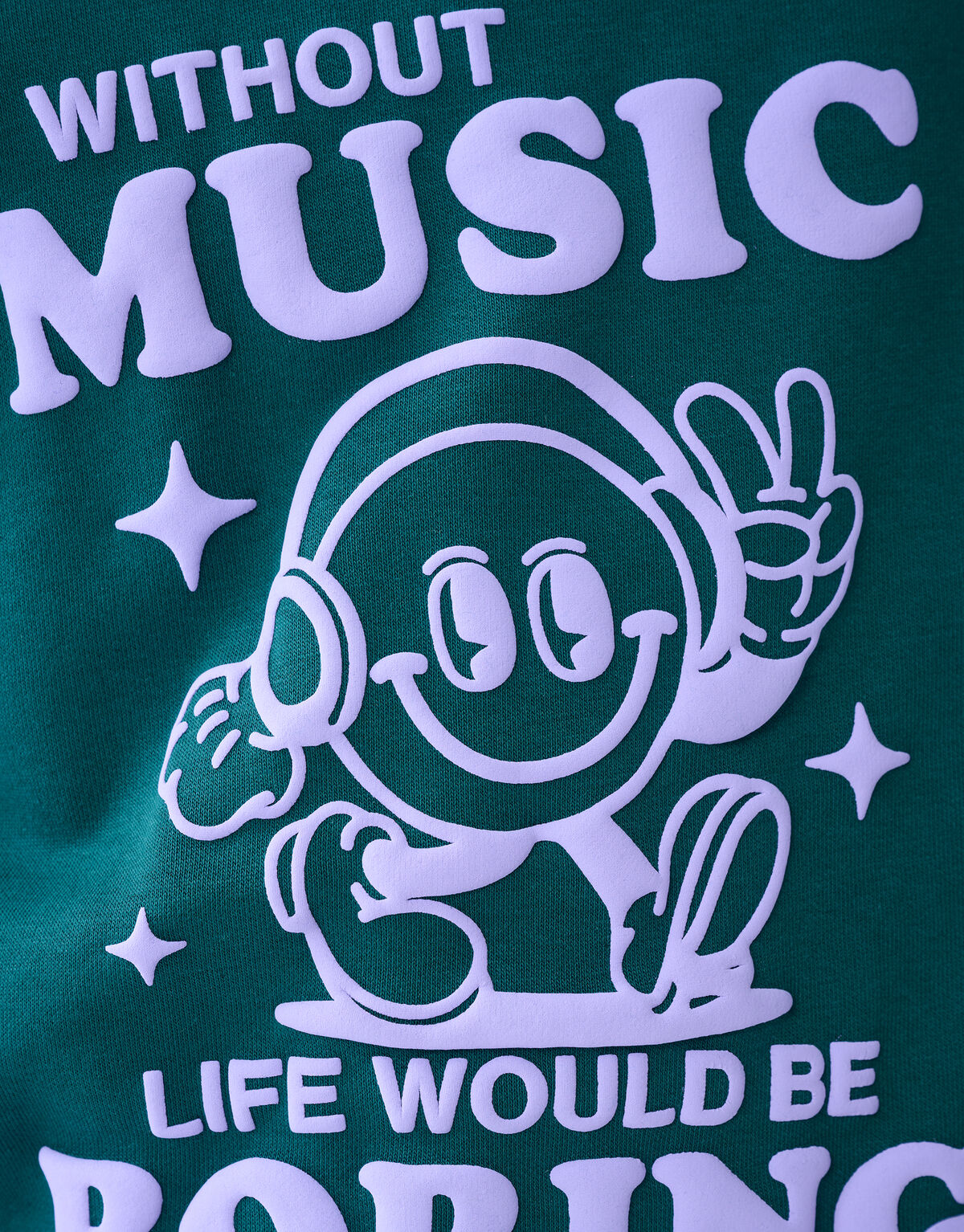 Artwork Sweater Donkergroen SHOEBY BOYS