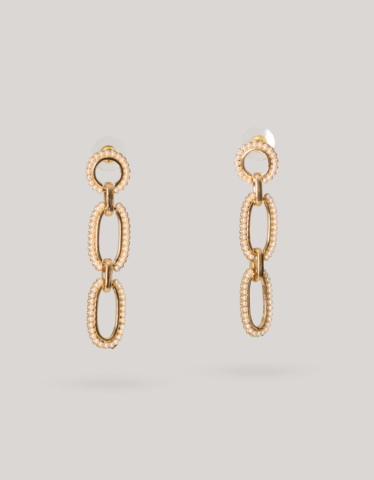 Pearly Chain Oorbellen Goud SHOEBY ACCESSOIRES