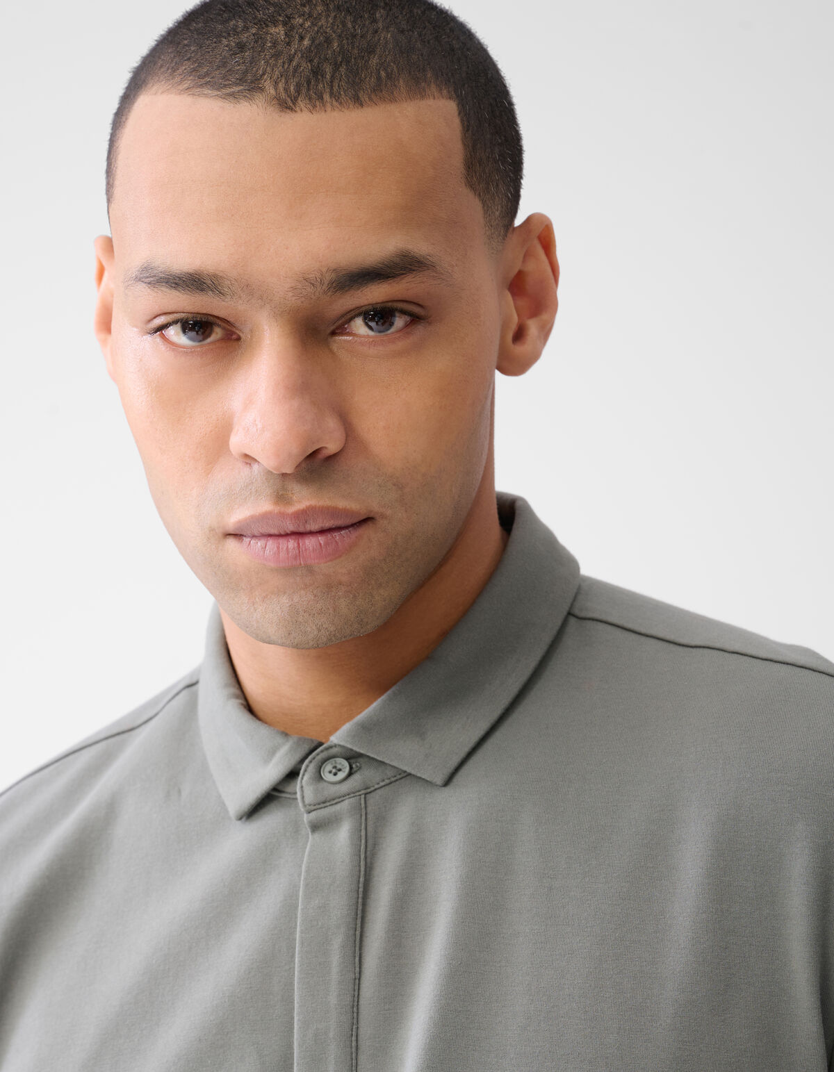 Jersey Polo Donkergroen SHOEBY MEN