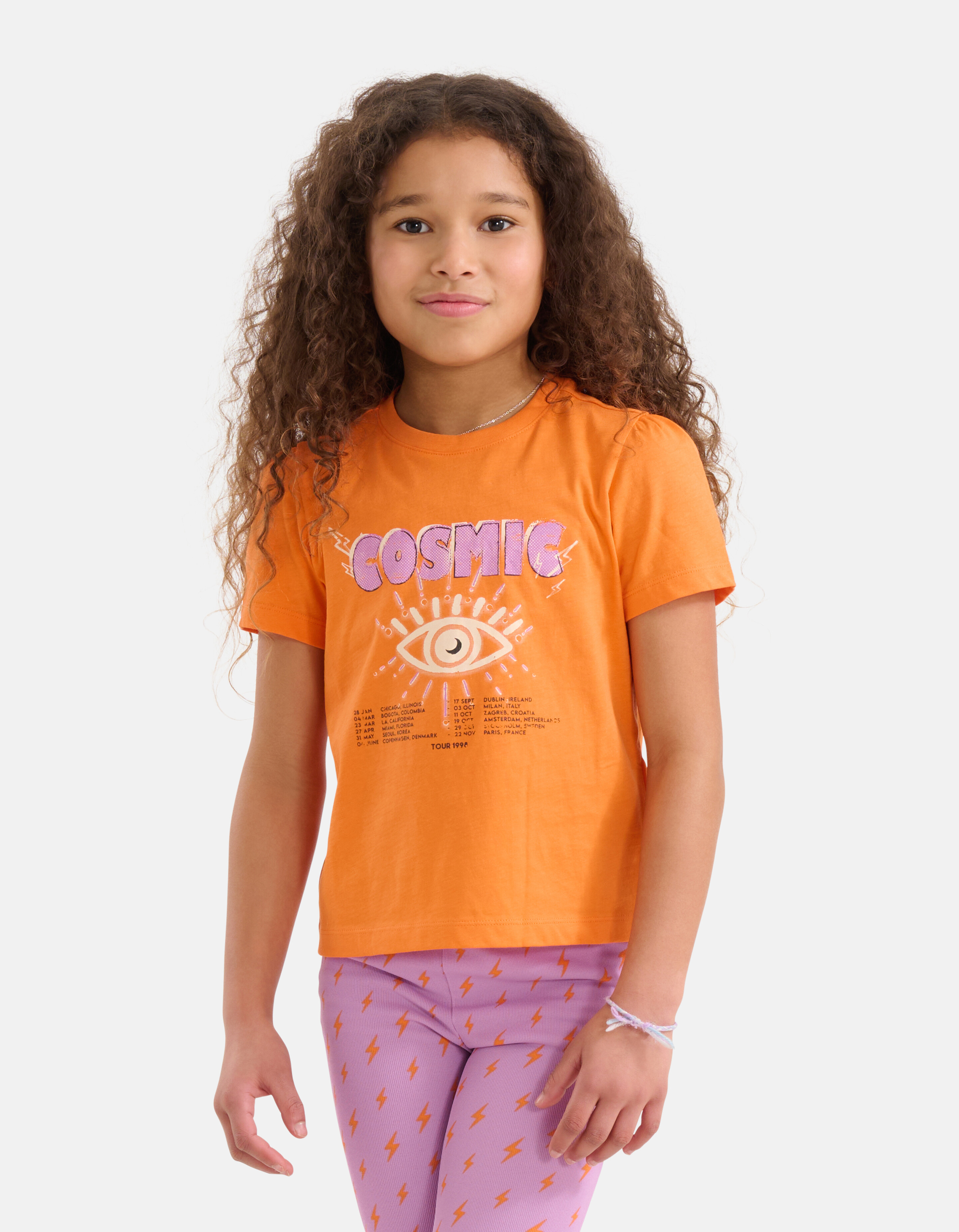 Artwork T-shirt Oranje SHOEBY GIRLS