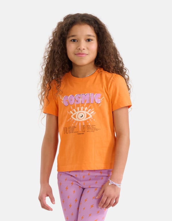 Artwork T-shirt Oranje SHOEBY GIRLS