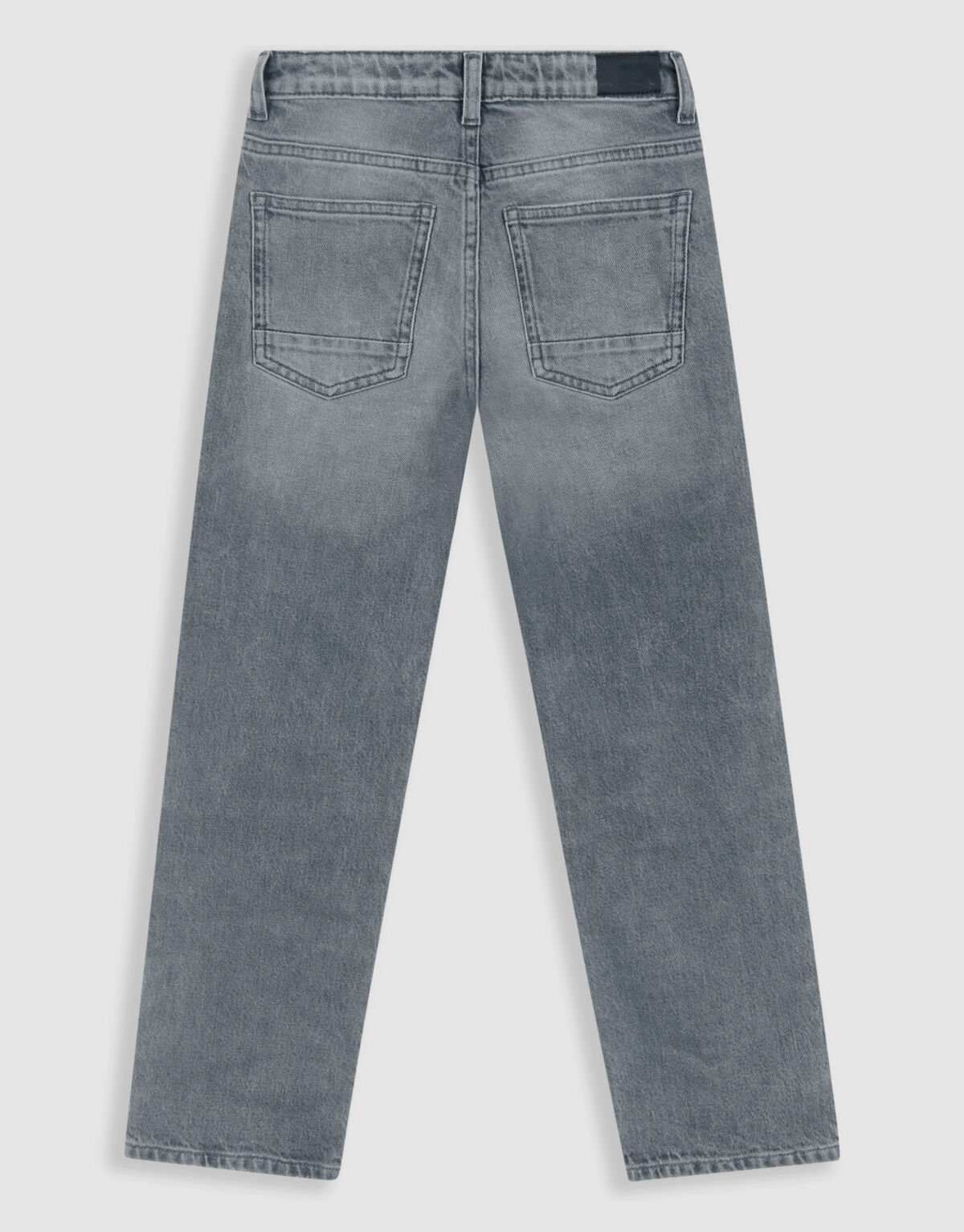 Straight Fit Jeans Grijs SHOEBY BOYS