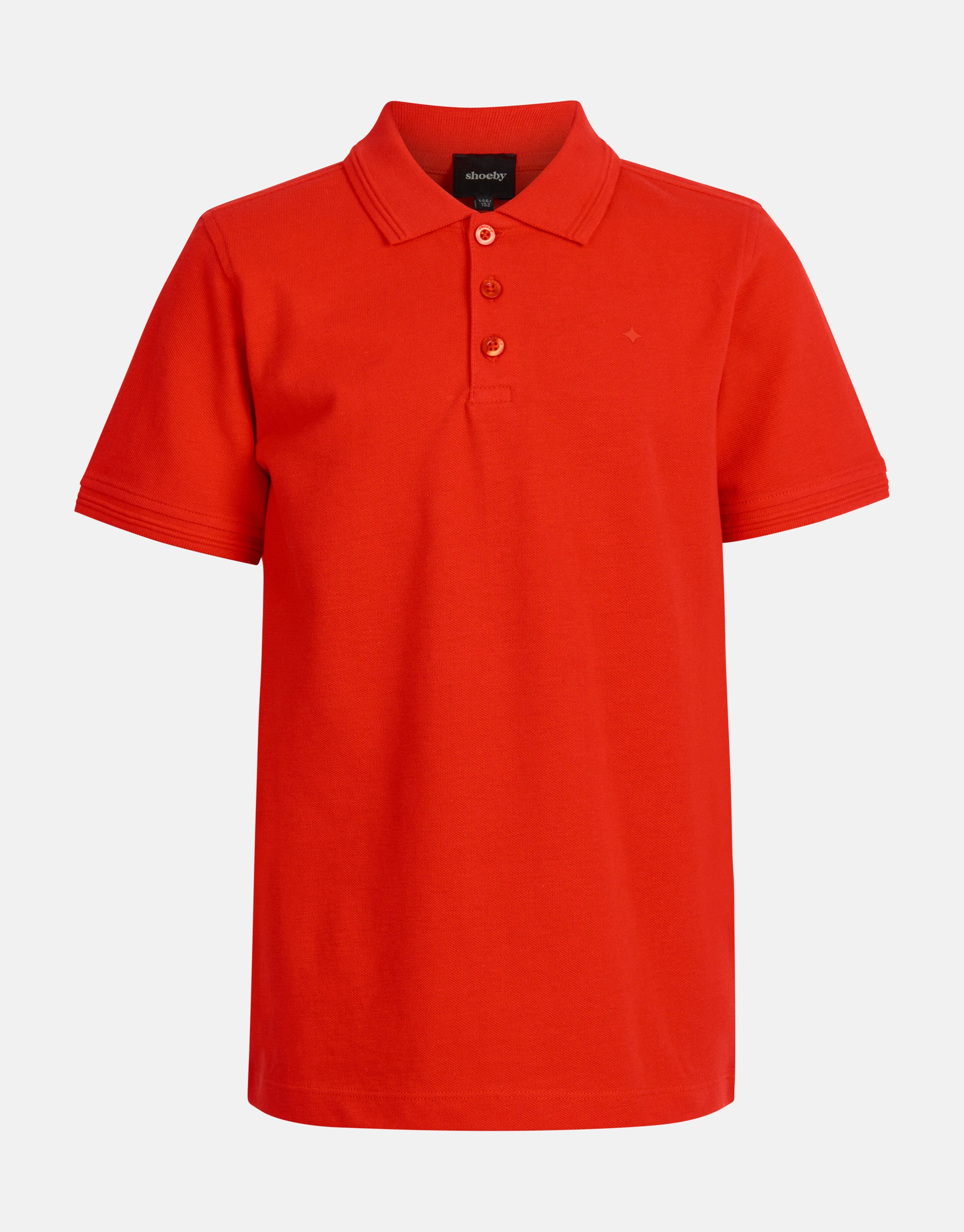 Basis Polo Rood SHOEBY BOYS