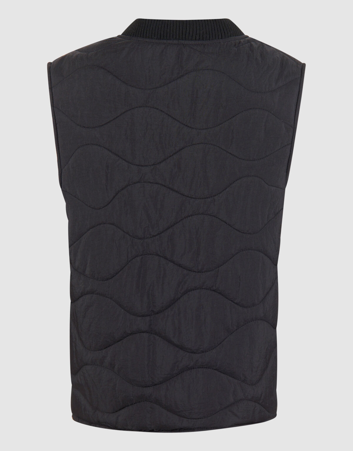 Structuur Bodywarmer Zwart SHOEBY BOYS