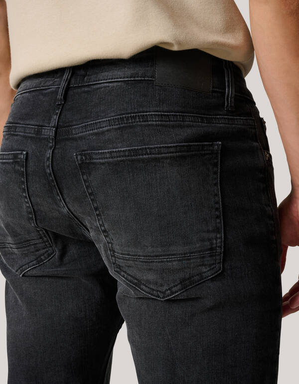 Slim Fit Jeans Washed Black L34 SHOEBY MEN