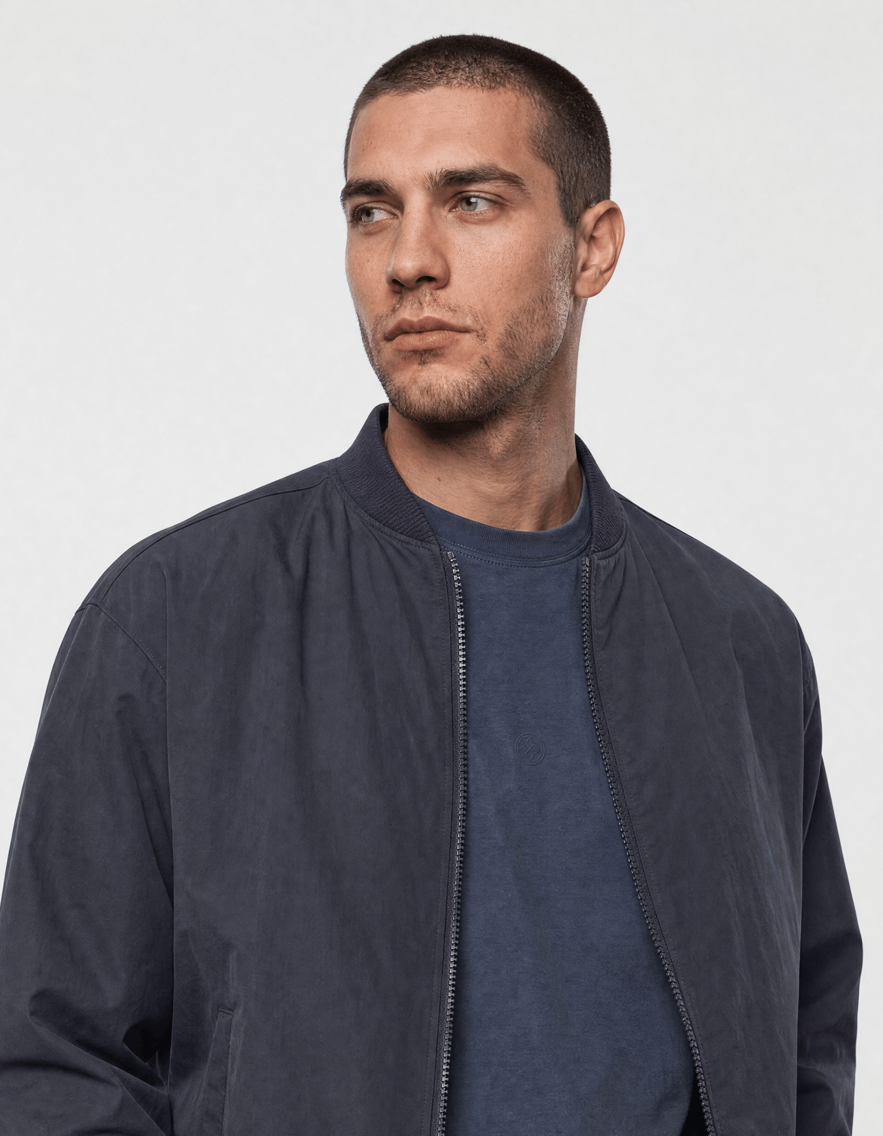 Technische Bomber Jack Donkergrijs SHOEBY MEN