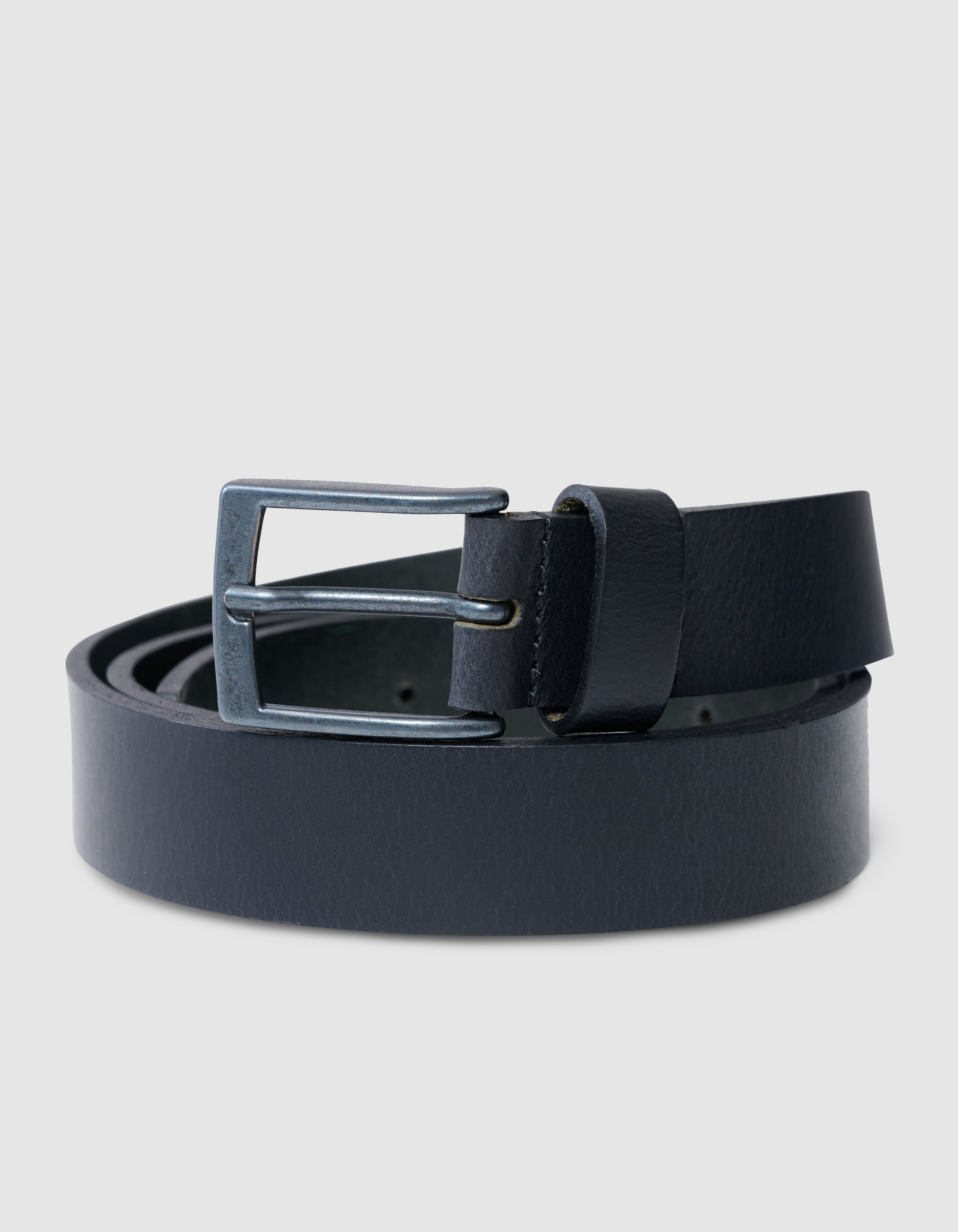 Leren Riem Zwart SHOEBY ACCESSOIRES