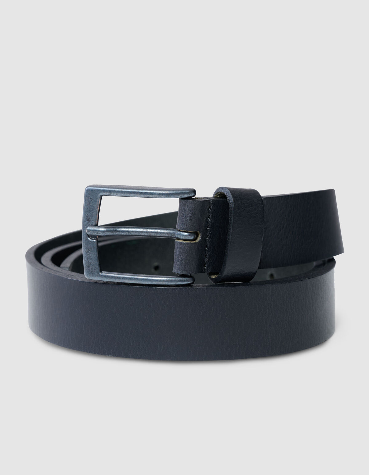 Leren Riem Zwart SHOEBY ACCESSOIRES