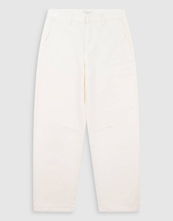 Barrel Fit Jeans Wit SHOEBY WOMEN