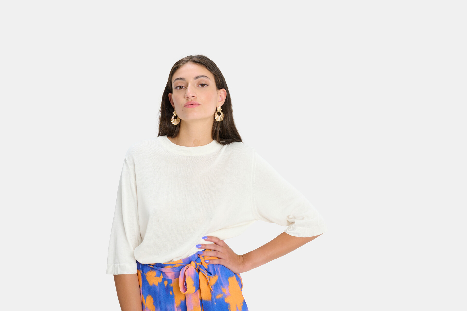 Round Knit T-shirt EKSEPT