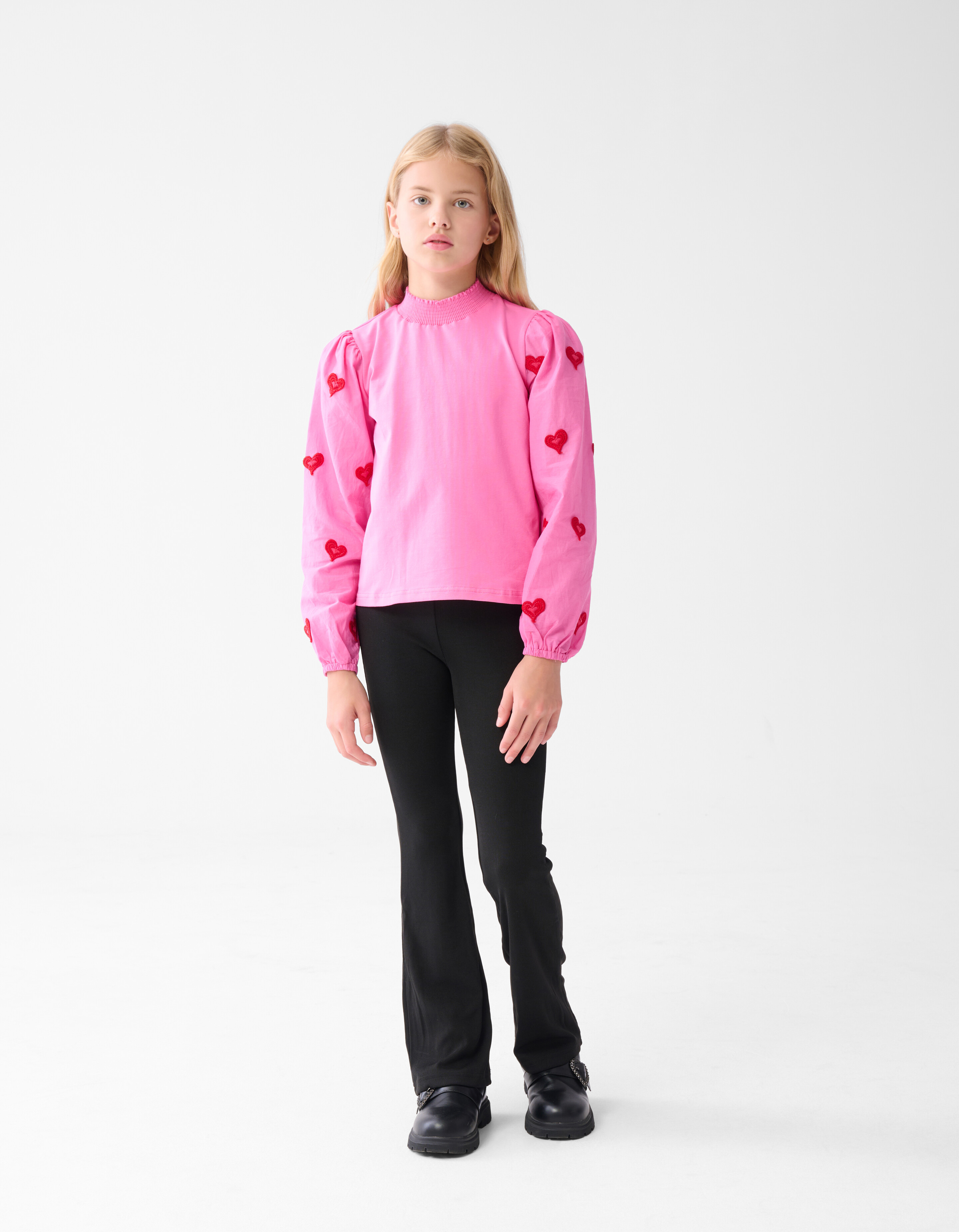 Embroidery Longsleeve Roze SHOEBY GIRLS