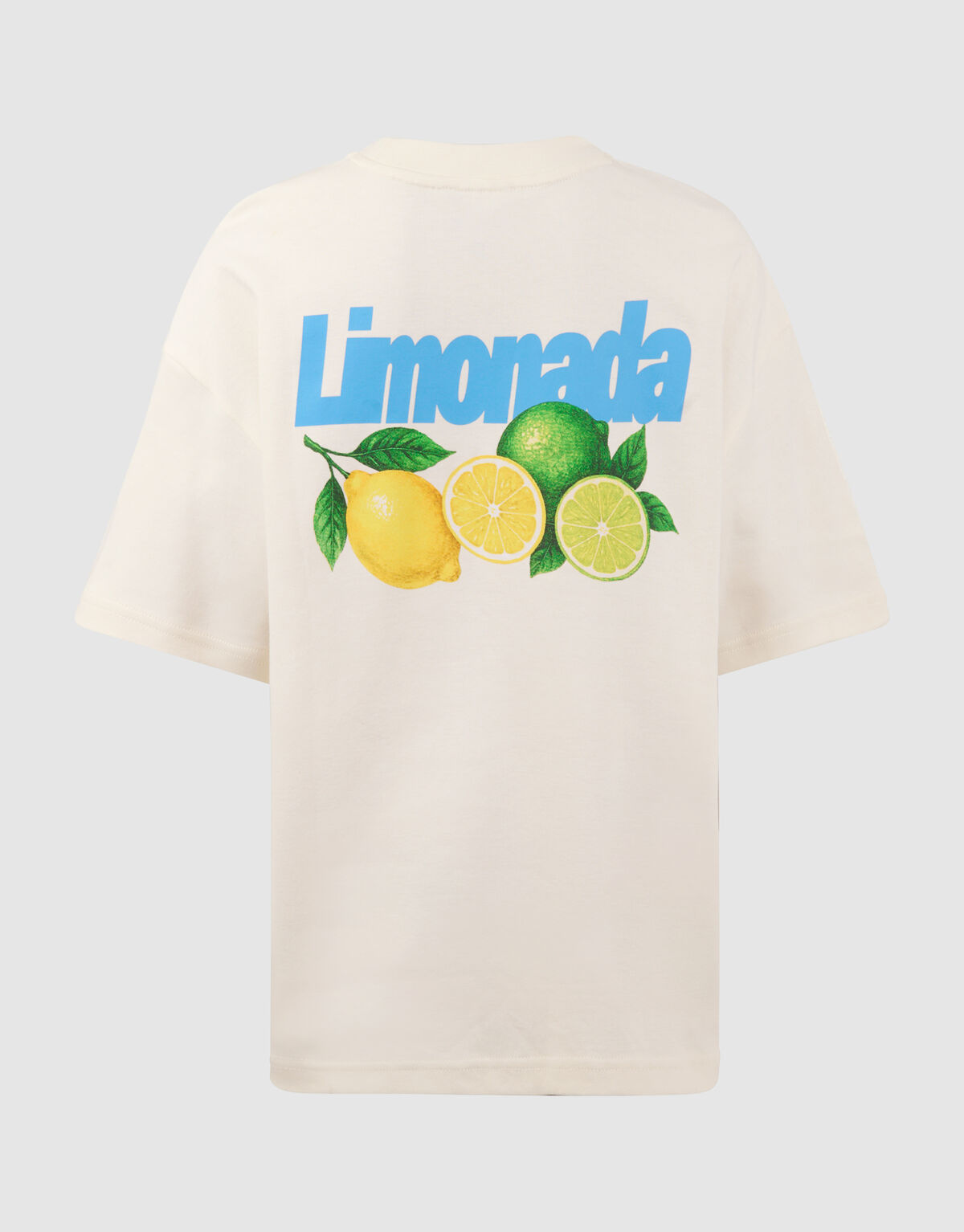 Limonada Artwork T-shirt Gebroken Wit SHOEBY BOYS