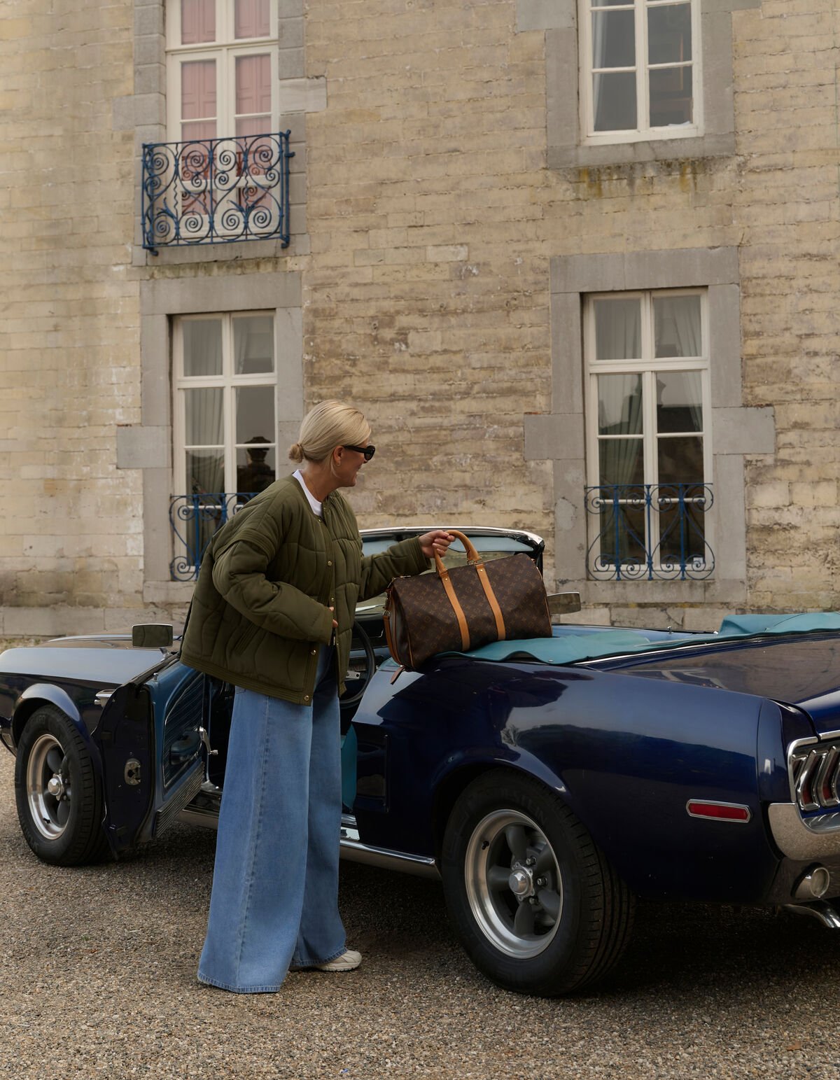 Ultra Wide Leg Fit Jeans Blauw By Lonneke SHOEBY WOMEN