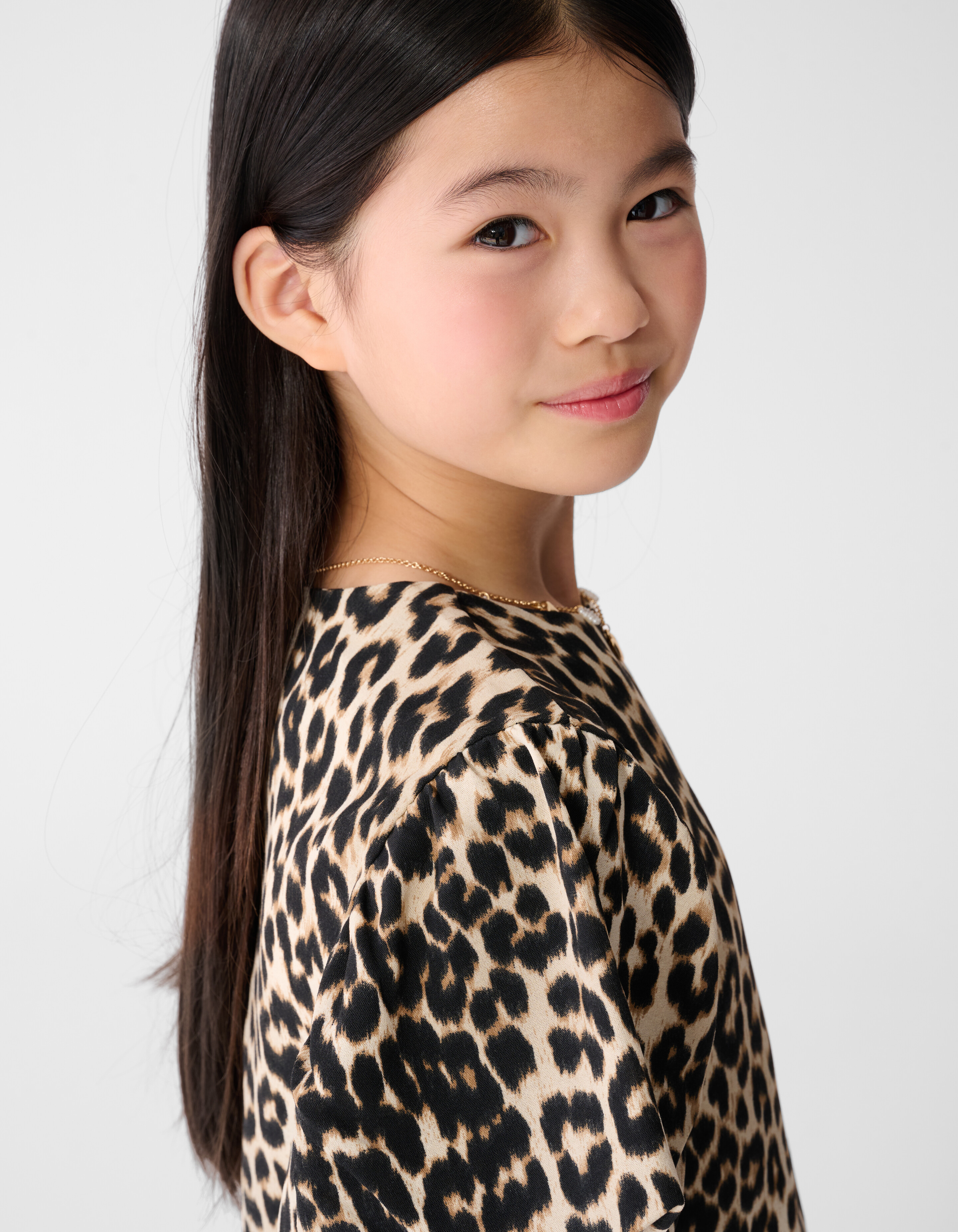 Leopard Twist Top Lichtbruin SHOEBY GIRLS