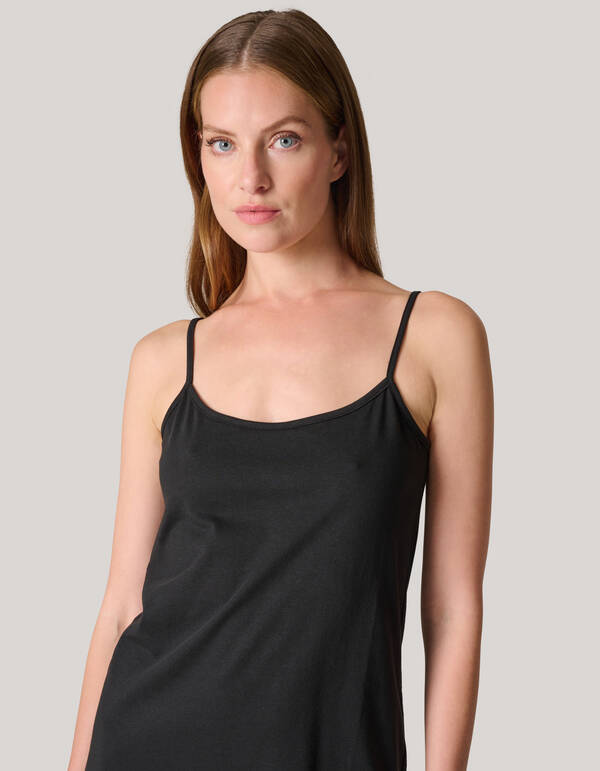 Basis Onderjurk Zwart Eksept