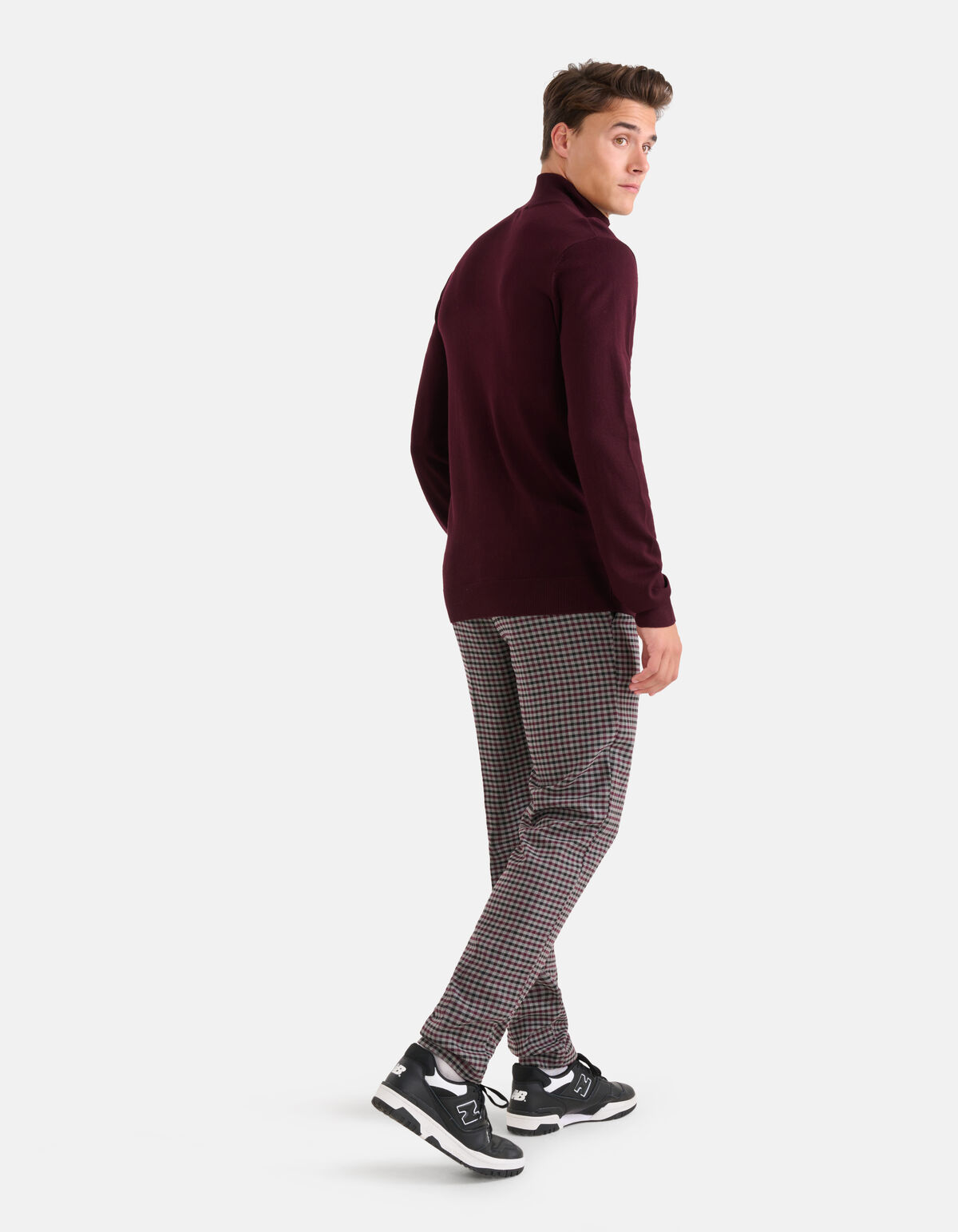 Zipper Coltrui Paars SHOEBY MEN