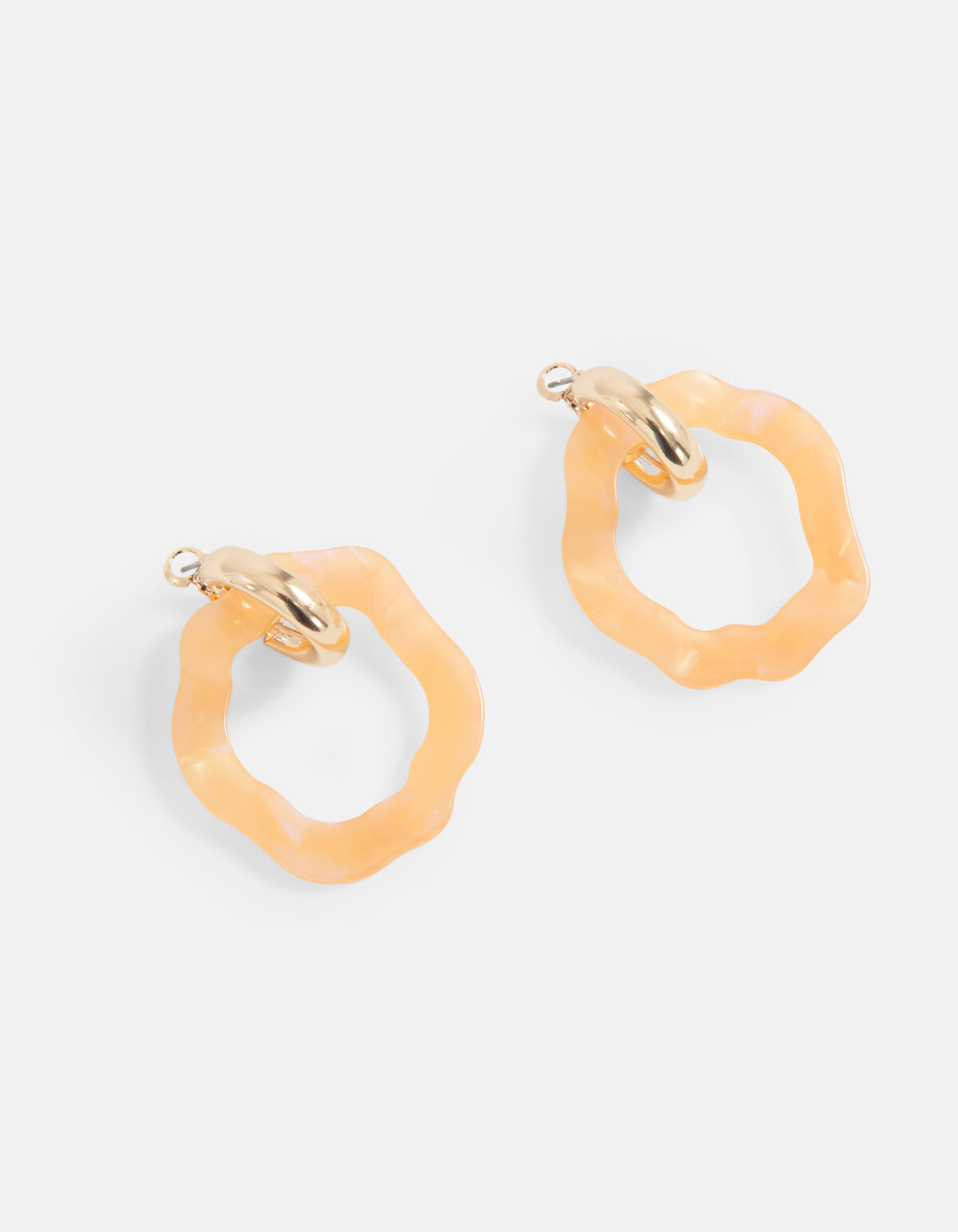 Bloemen Oorbellen Oranje SHOEBY ACCESSOIRES