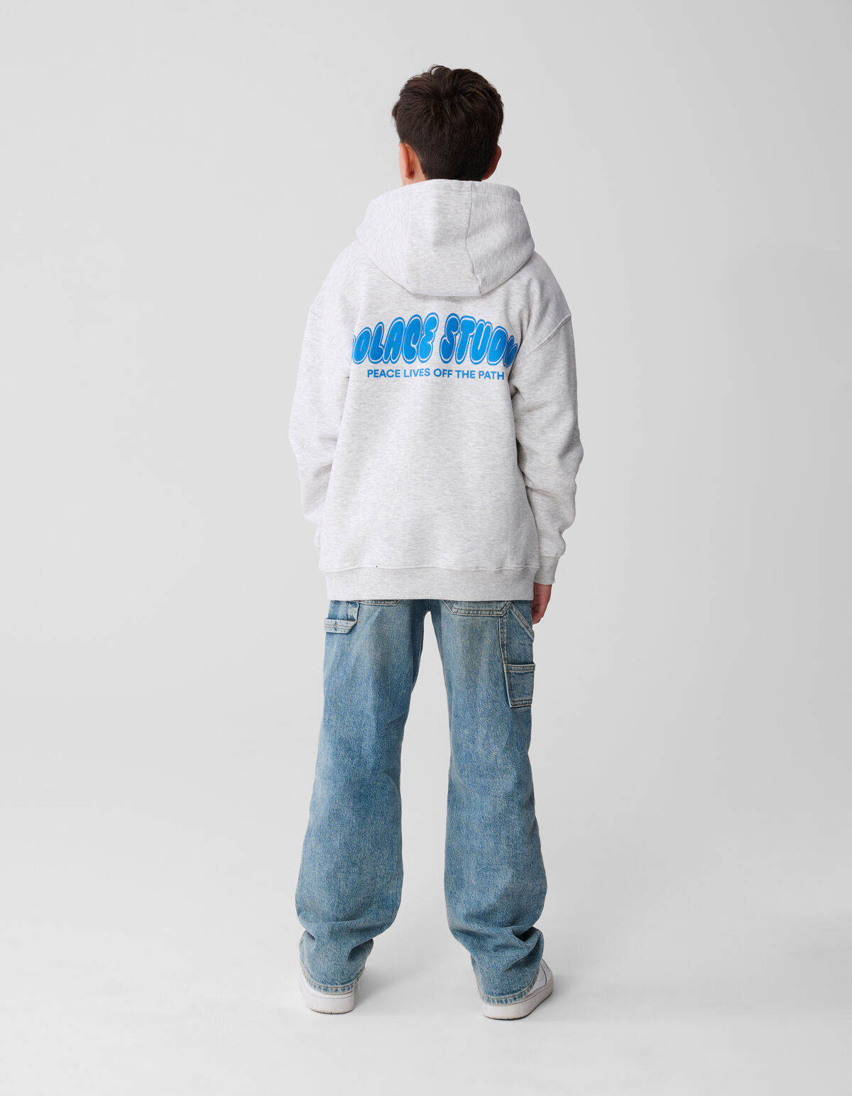 Solace Artwork Hoodie Grijs SHOEBY BOYS