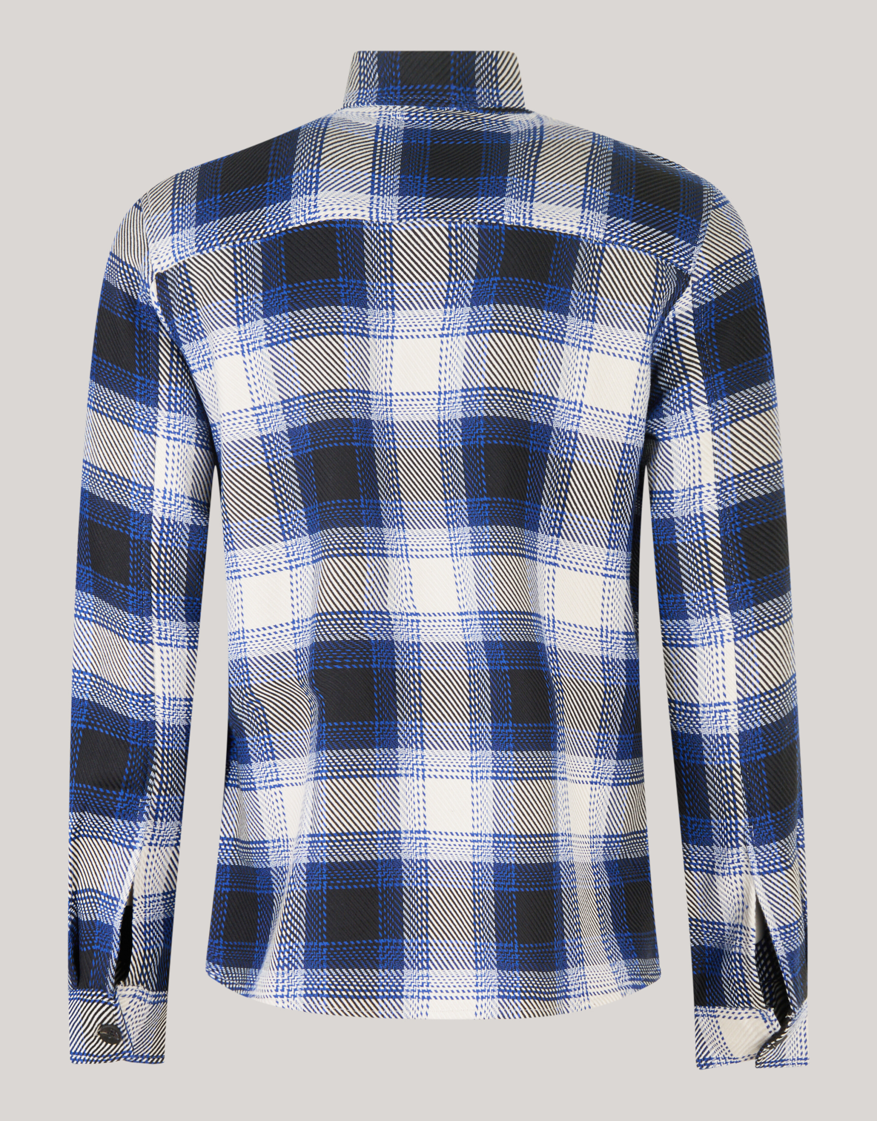 Ruiten Overshirt Gebroken Wit SHOEBY MEN