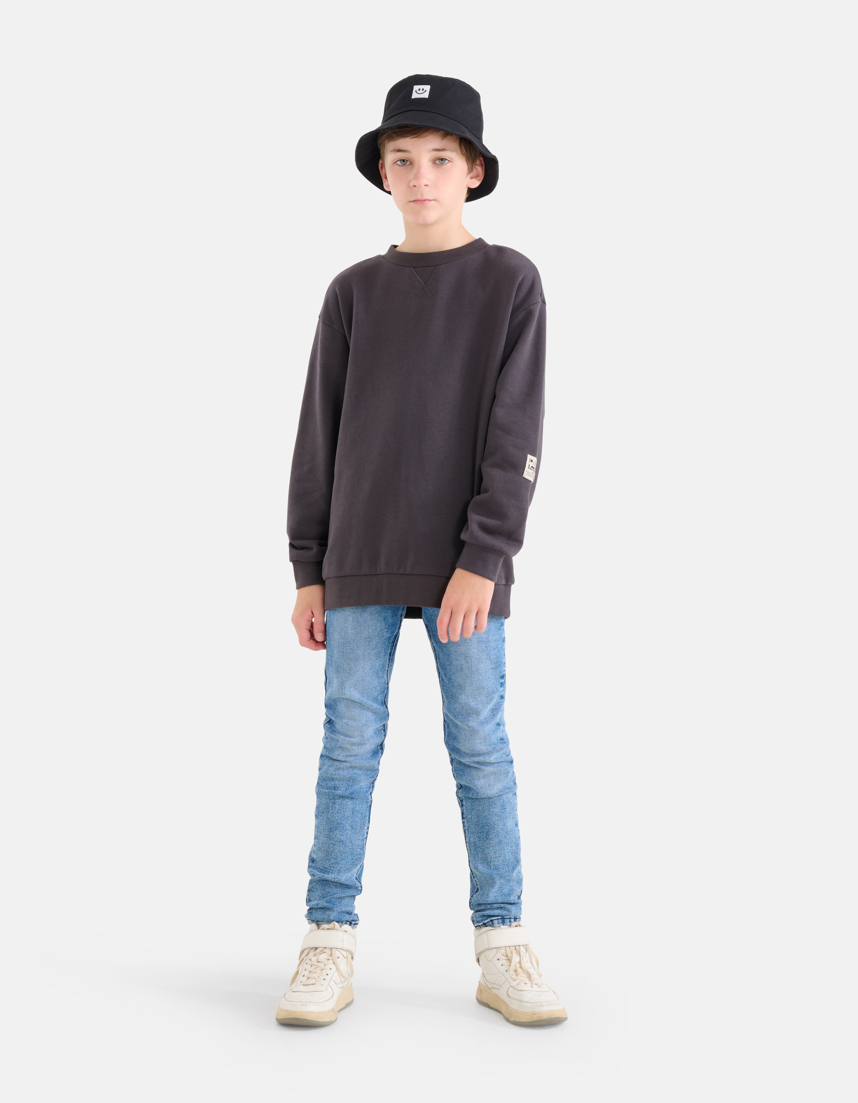 Sweater Antraciet SHOEBY BOYS