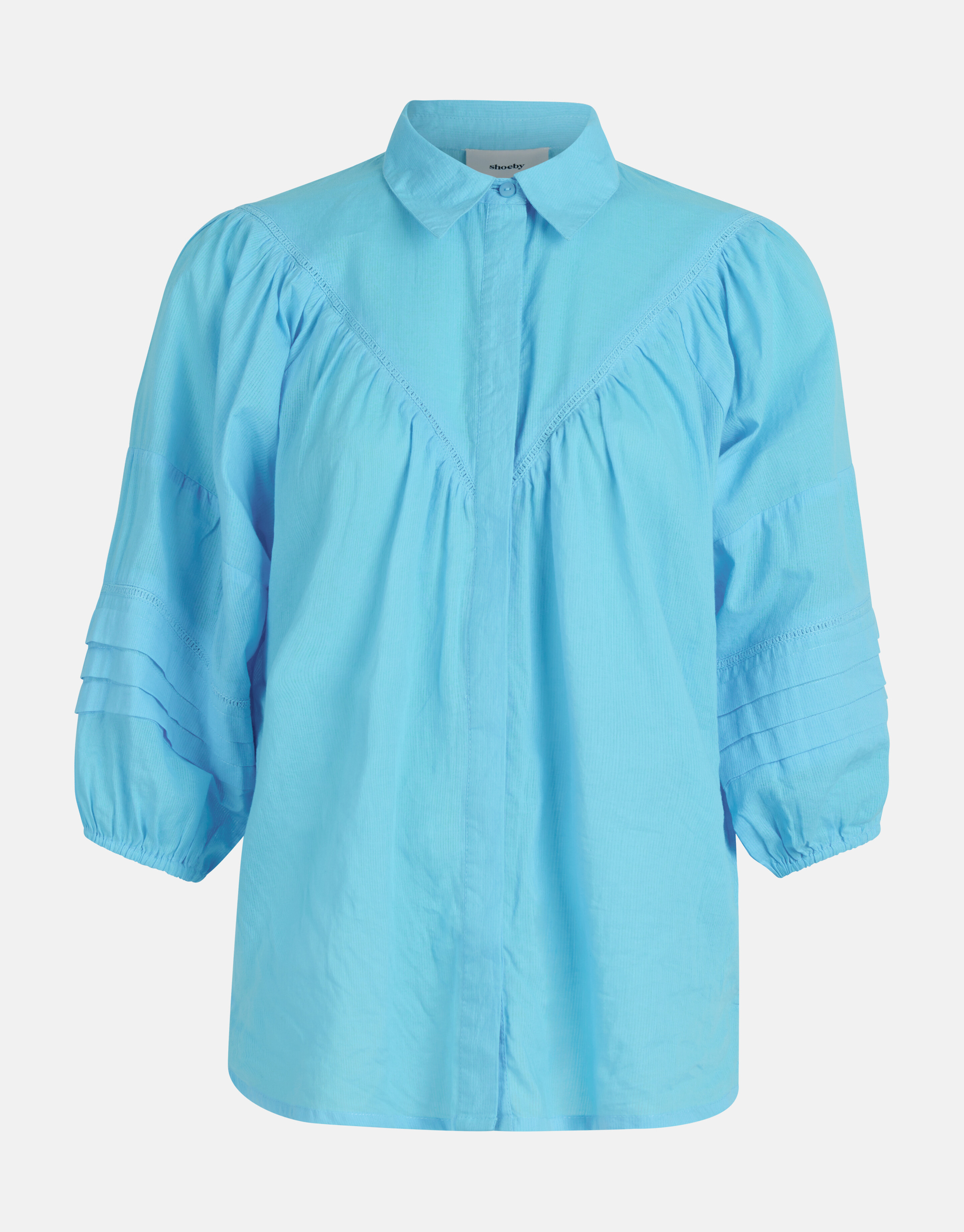 Voile Blouse Lichtblauw SHOEBY WOMEN