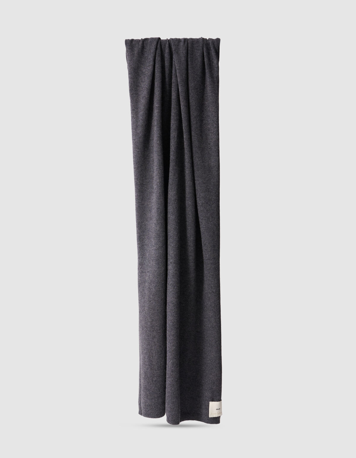Gebreide Sjaal Donkergrijs By Lonneke SHOEBY ACCESSOIRES