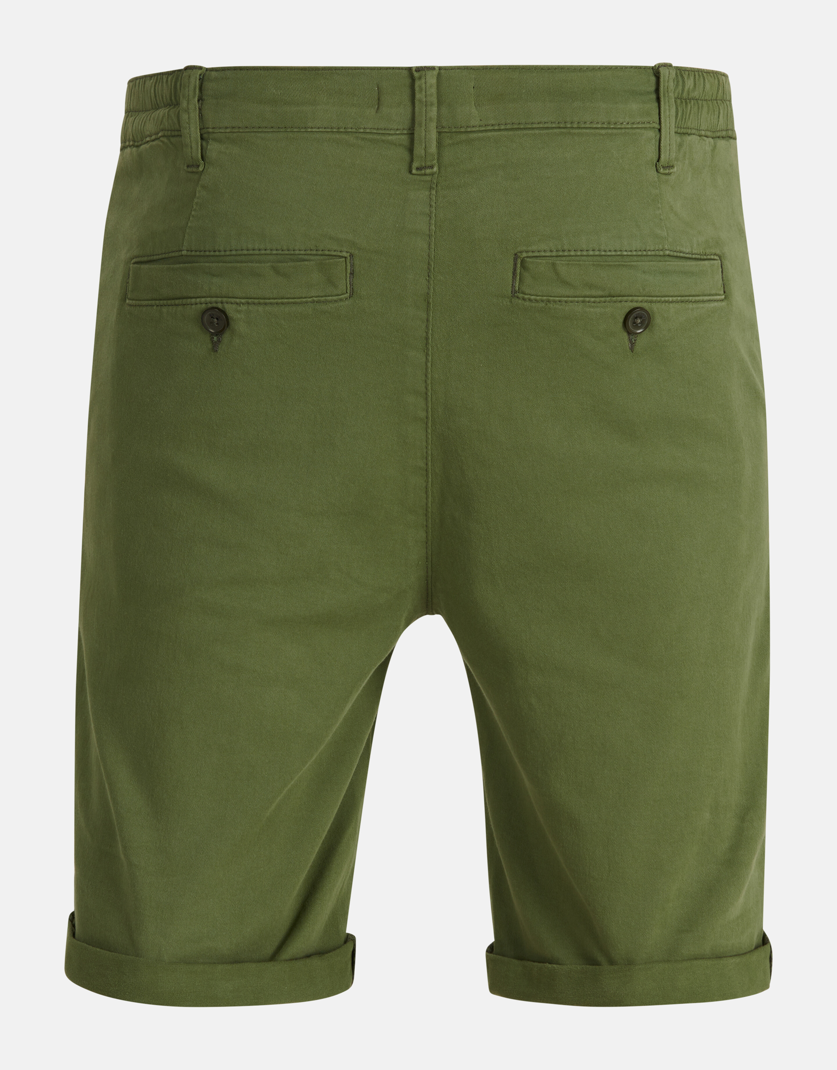 Twill Short Donkergroen SHOEBY MEN