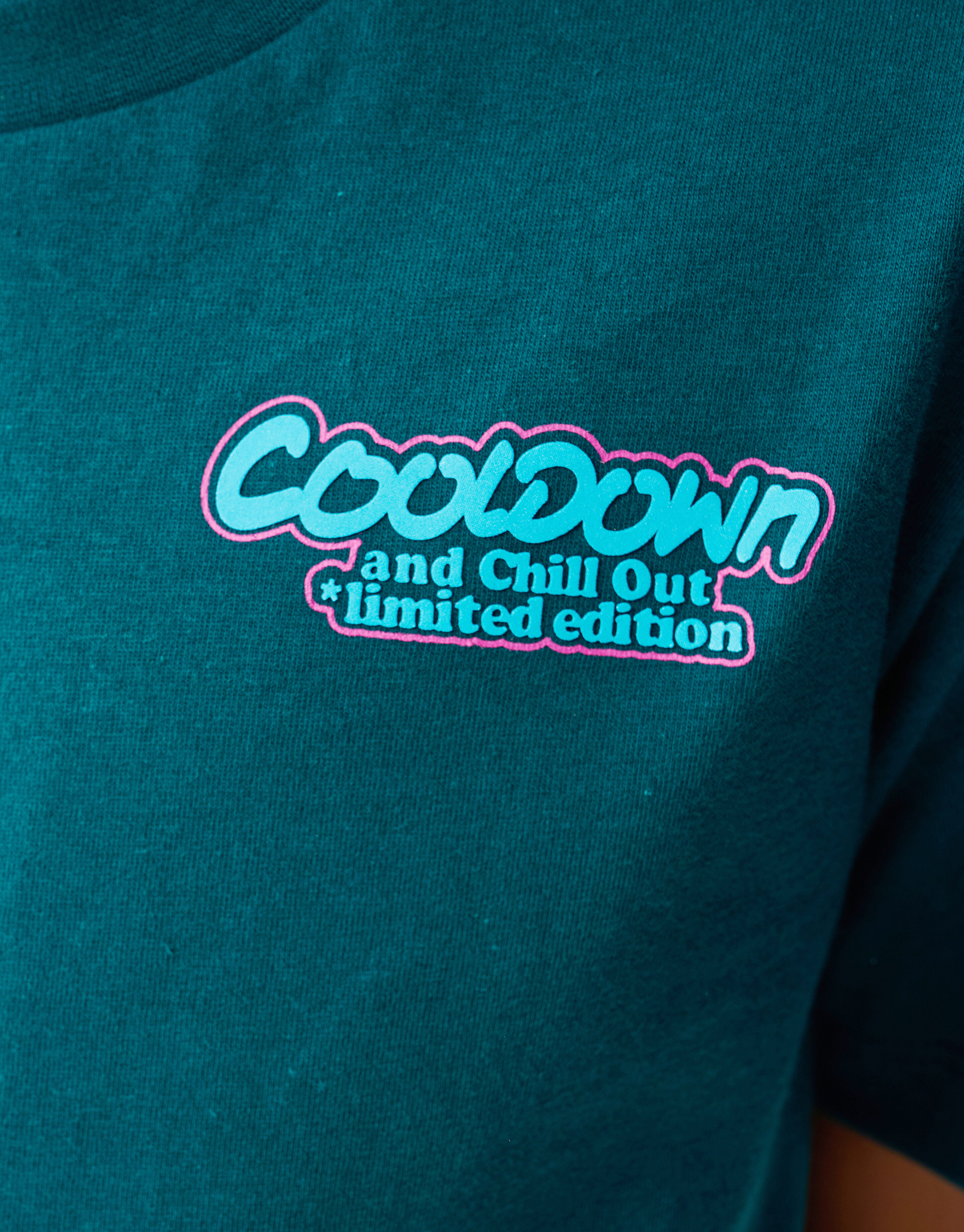 Cooldown Artwork T-shirt Donkergroen SHOEBY BOYS