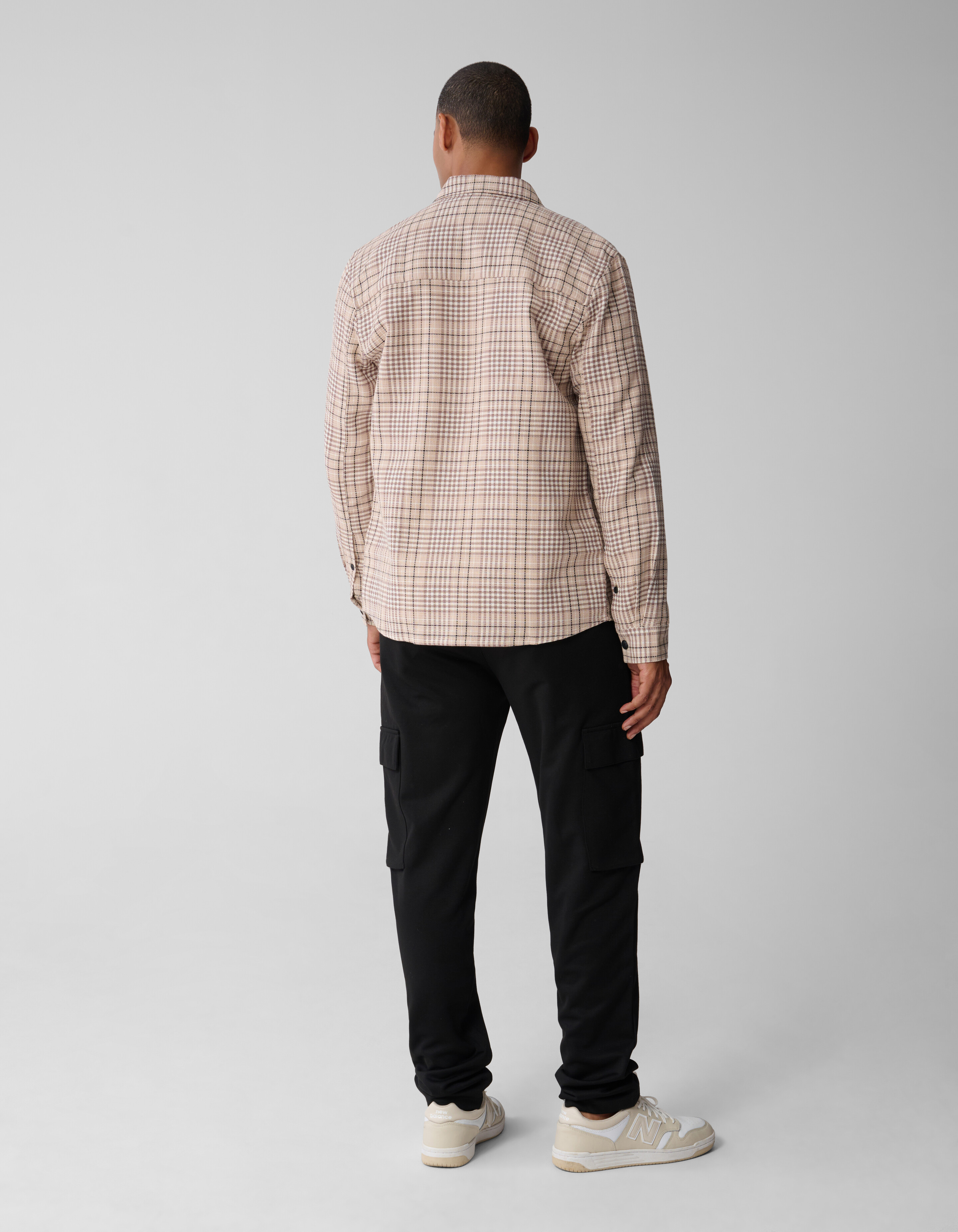 Ruiten Overshirt Zand SHOEBY MEN