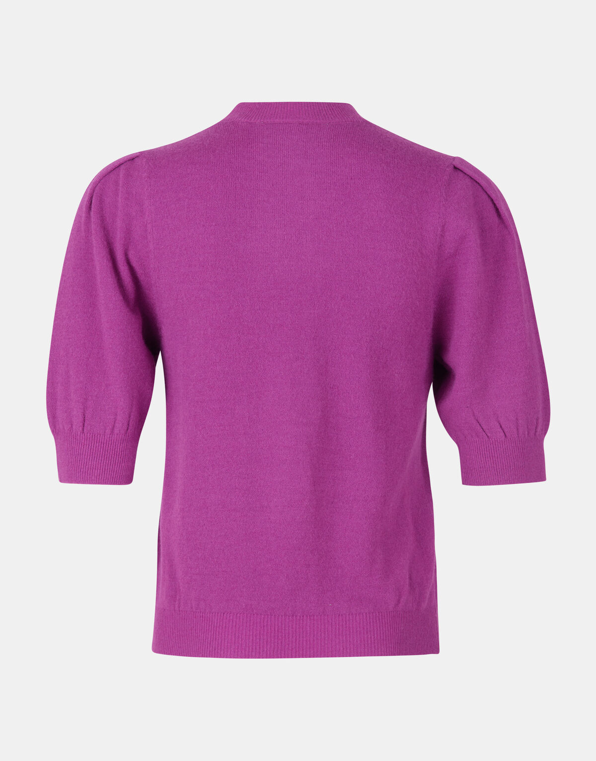 Pofmouwen Top Donkerpaars SHOEBY WOMEN