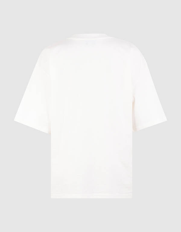 Collective Artwork T-shirt Wit SHOEBY WOMEN