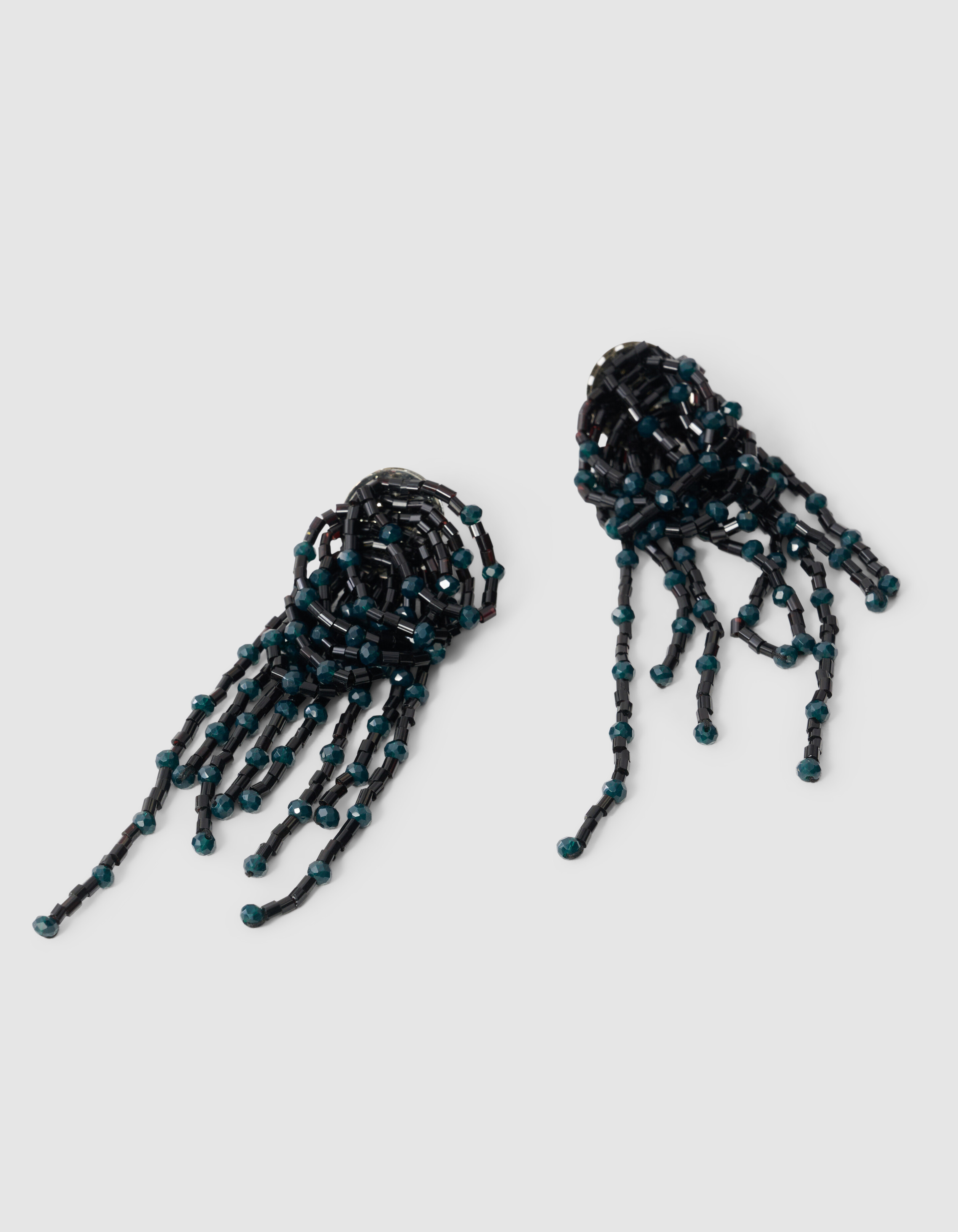 Multi Beaded Oorbellen Zwart SHOEBY ACCESSOIRES