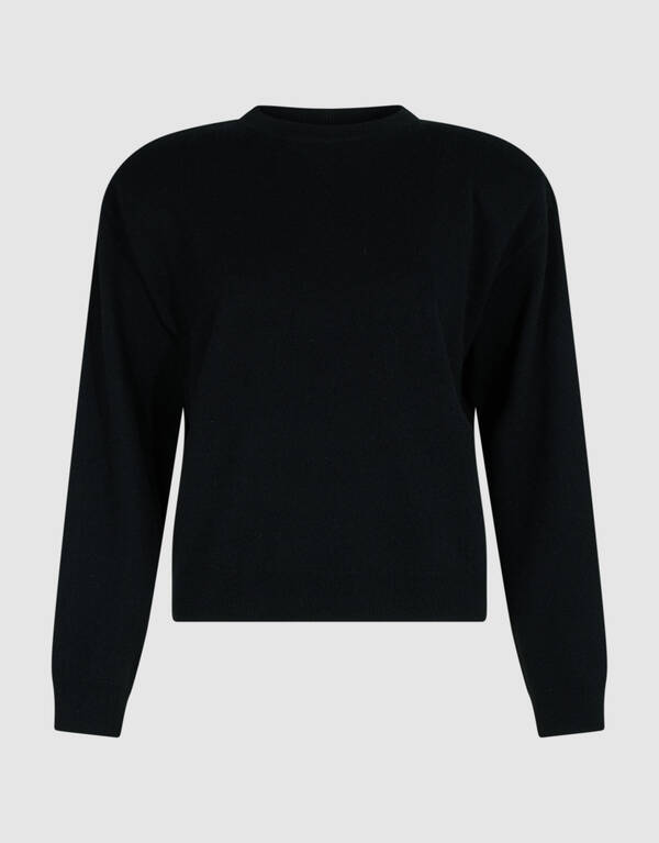Zachte Gebreide Trui Zwart By Lonneke SHOEBY WOMEN