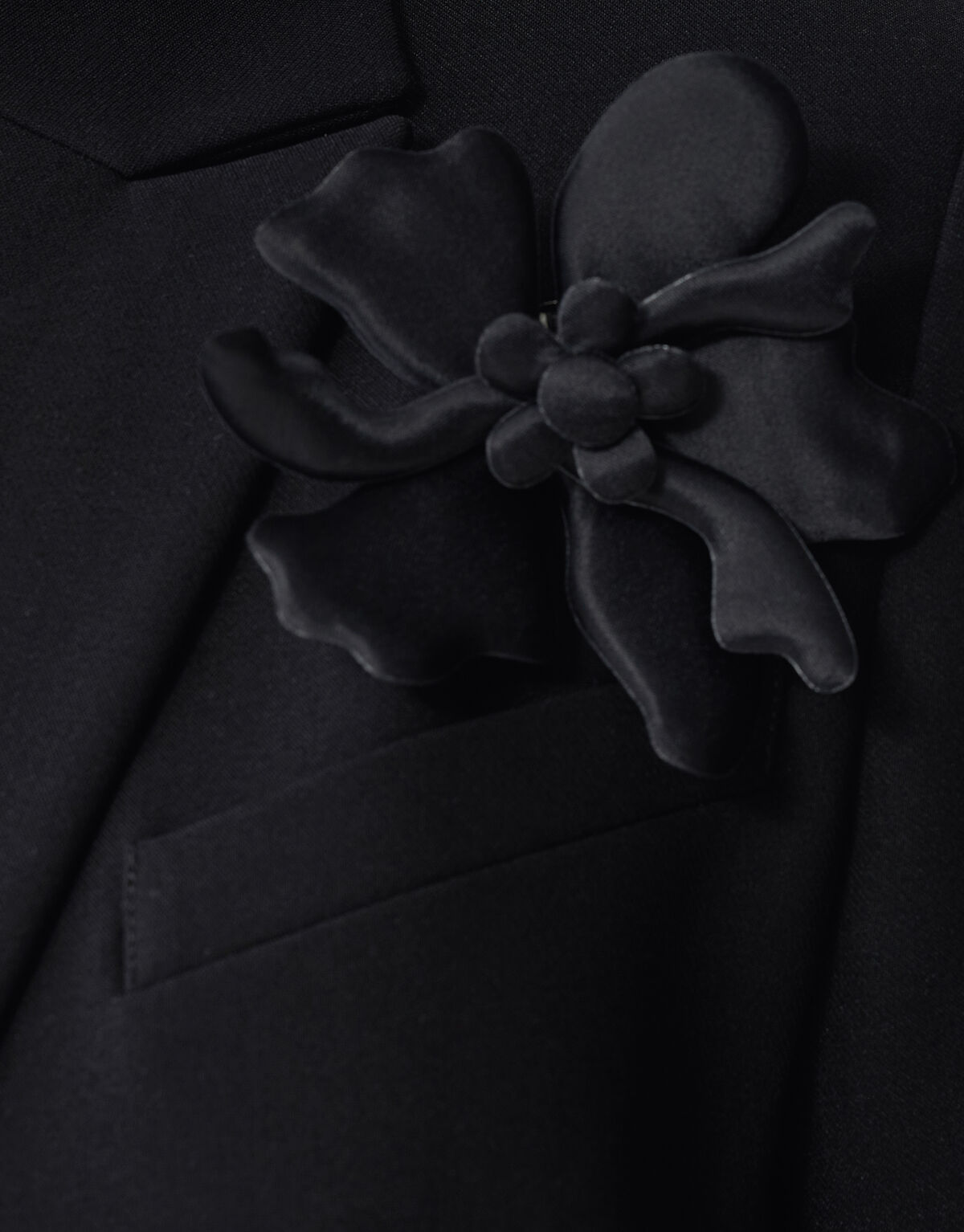 Flower Blazer Zwart By Mieke SHOEBY WOMEN
