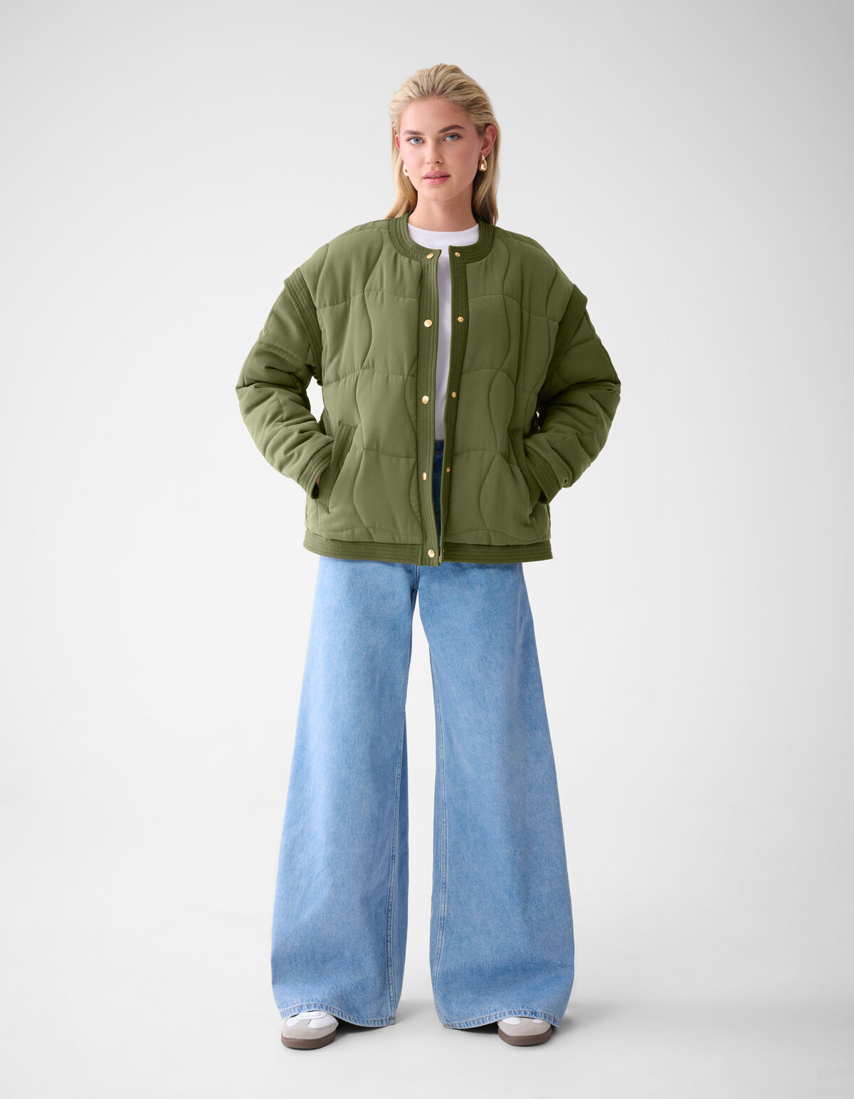 Ultra Wide Leg Fit Jeans Blauw By Lonneke SHOEBY WOMEN