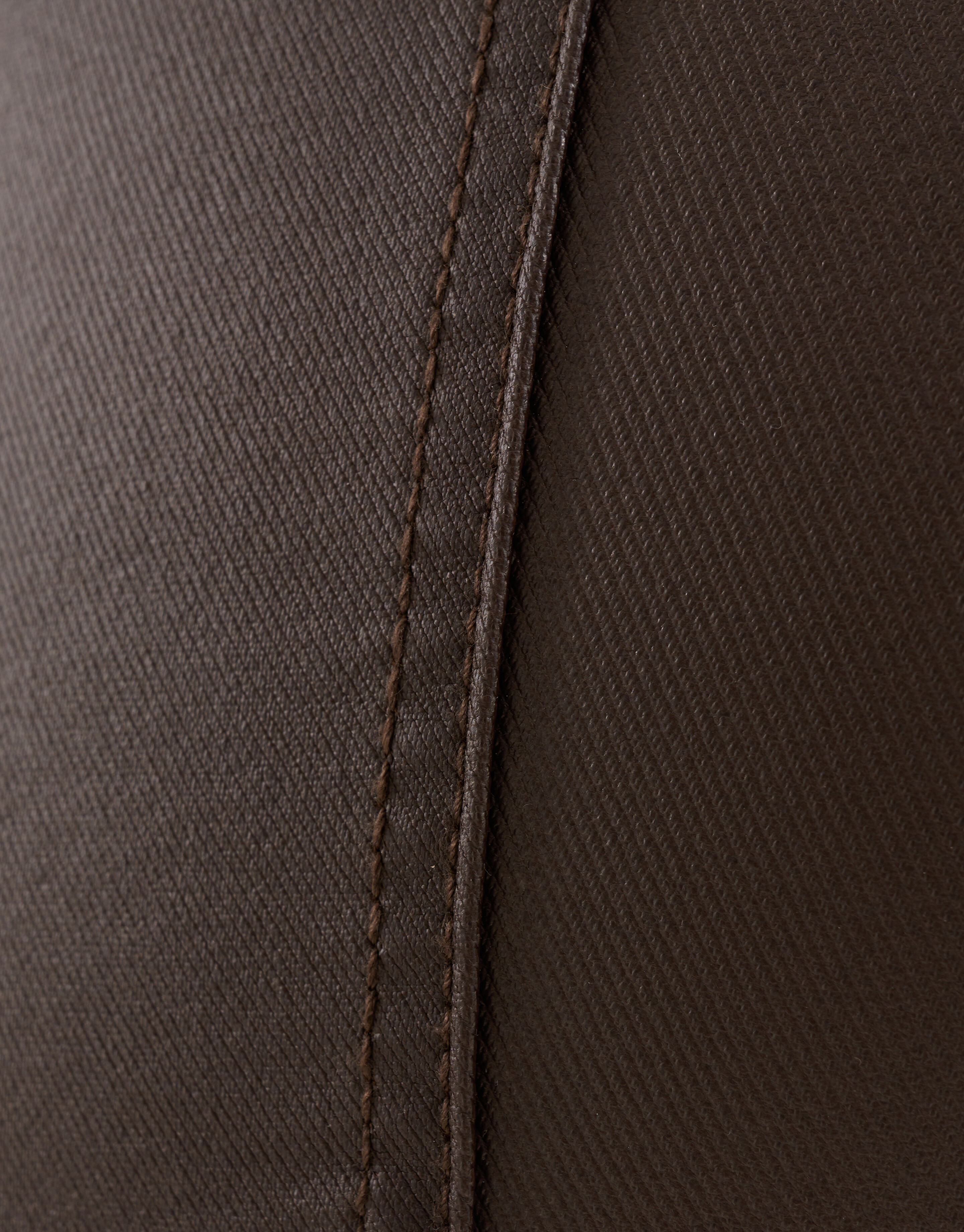 Coated Broek Donkerbruin Eksept