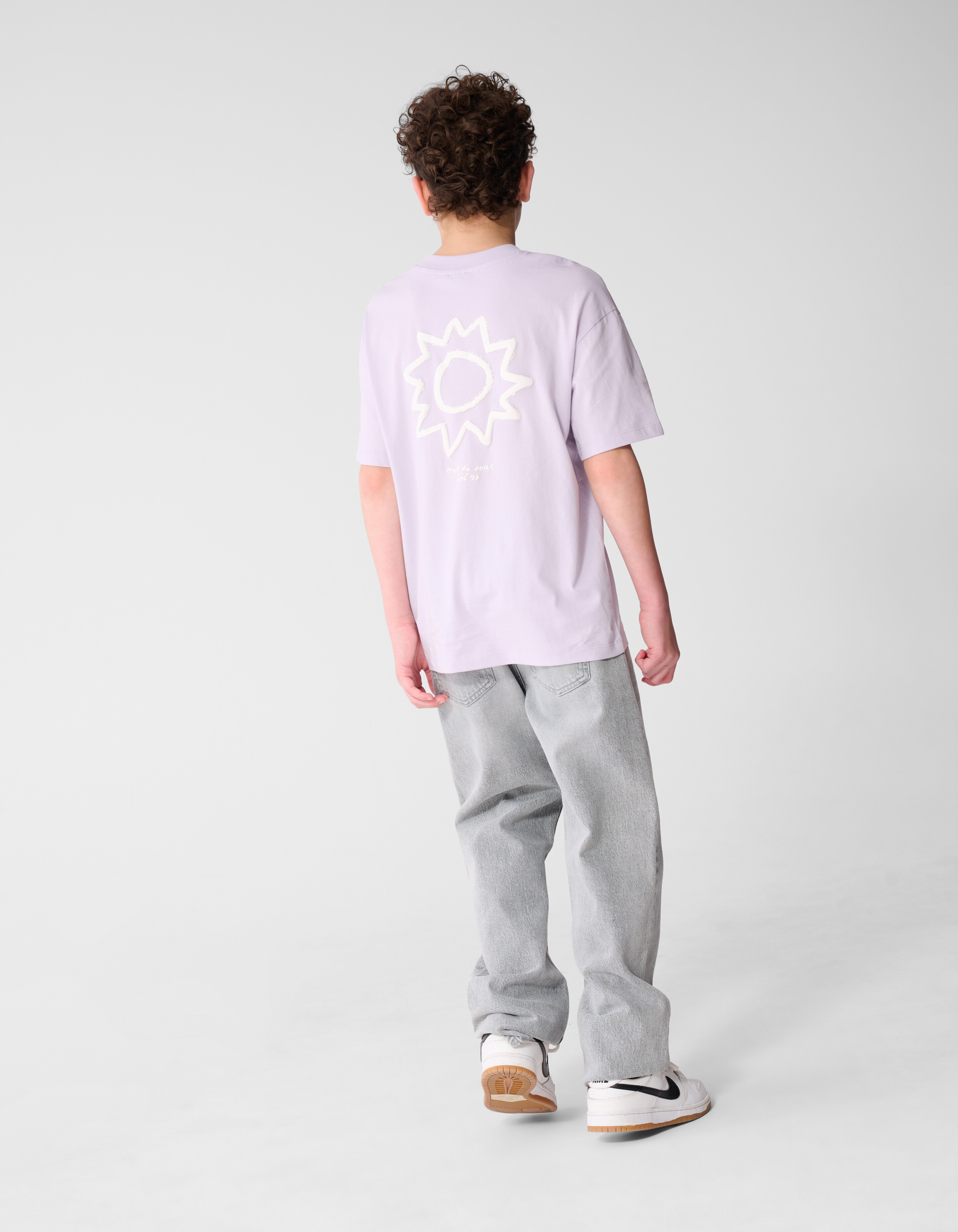 Soleil Artwork T-shirt Lichtpaars SHOEBY BOYS