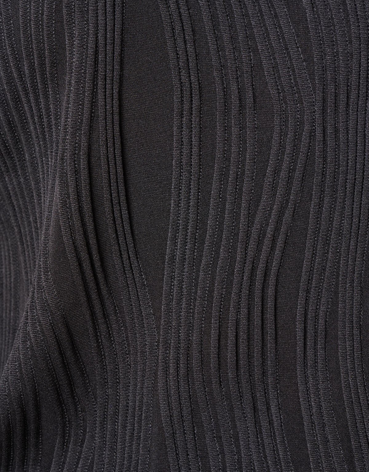 Swirl Crinkle Top Zwart SHOEBY WOMEN