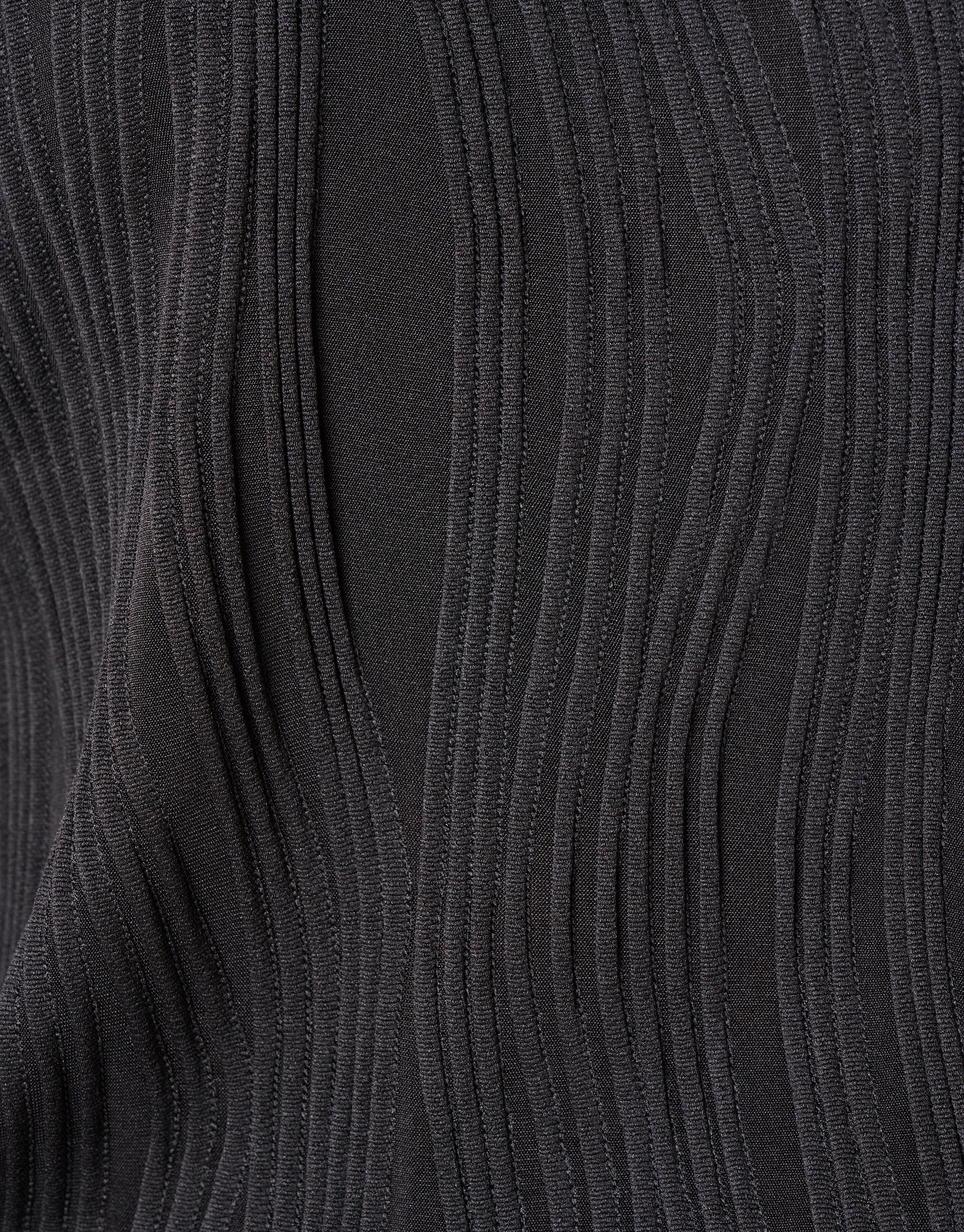Swirl Crinkle Top Zwart SHOEBY WOMEN