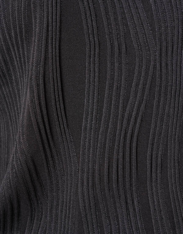 Swirl Crinkle Top Zwart SHOEBY WOMEN