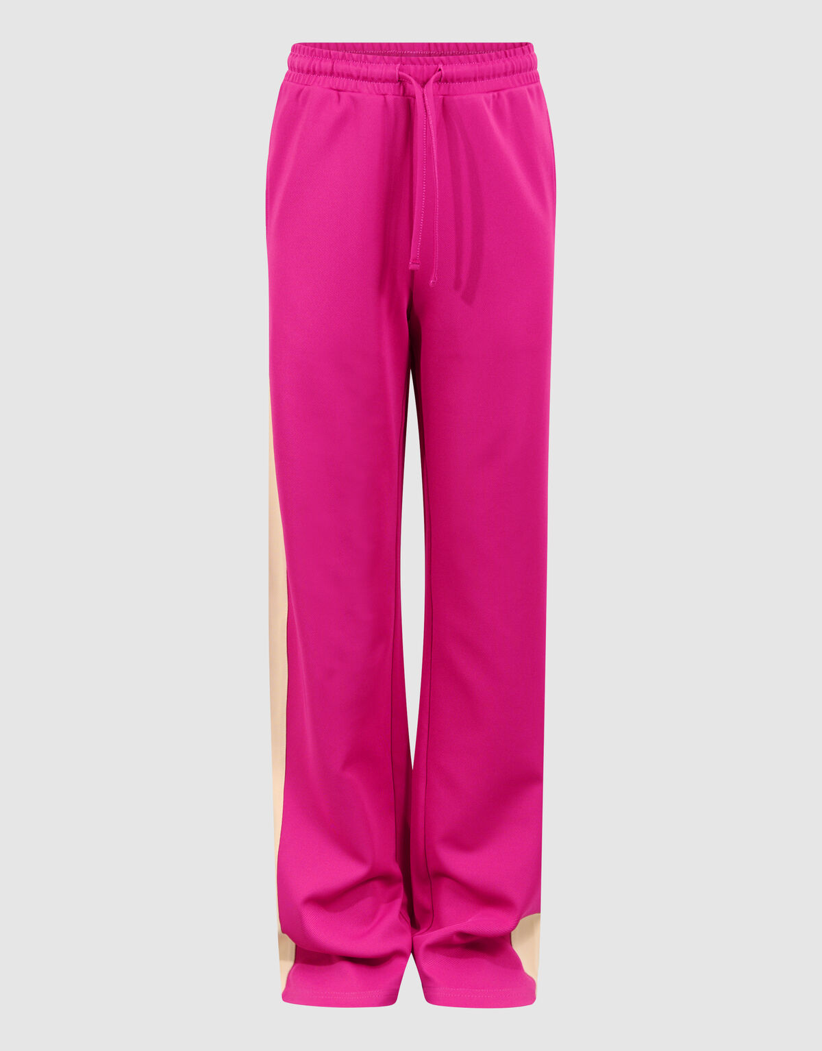 Sporty Wide Leg Broek Roze SHOEBY GIRLS