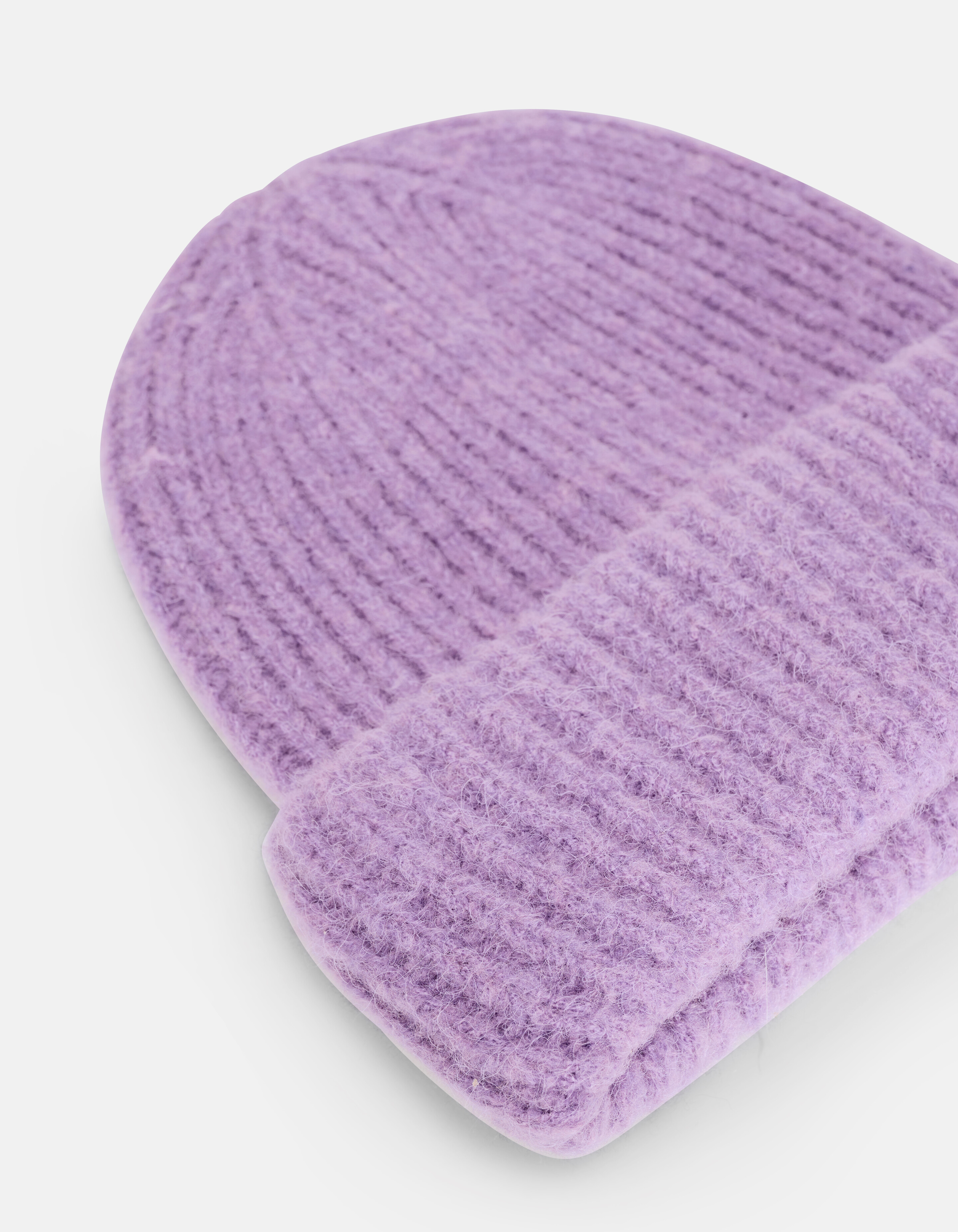 Gebreide Beanie Paars SHOEBY ACCESSOIRES