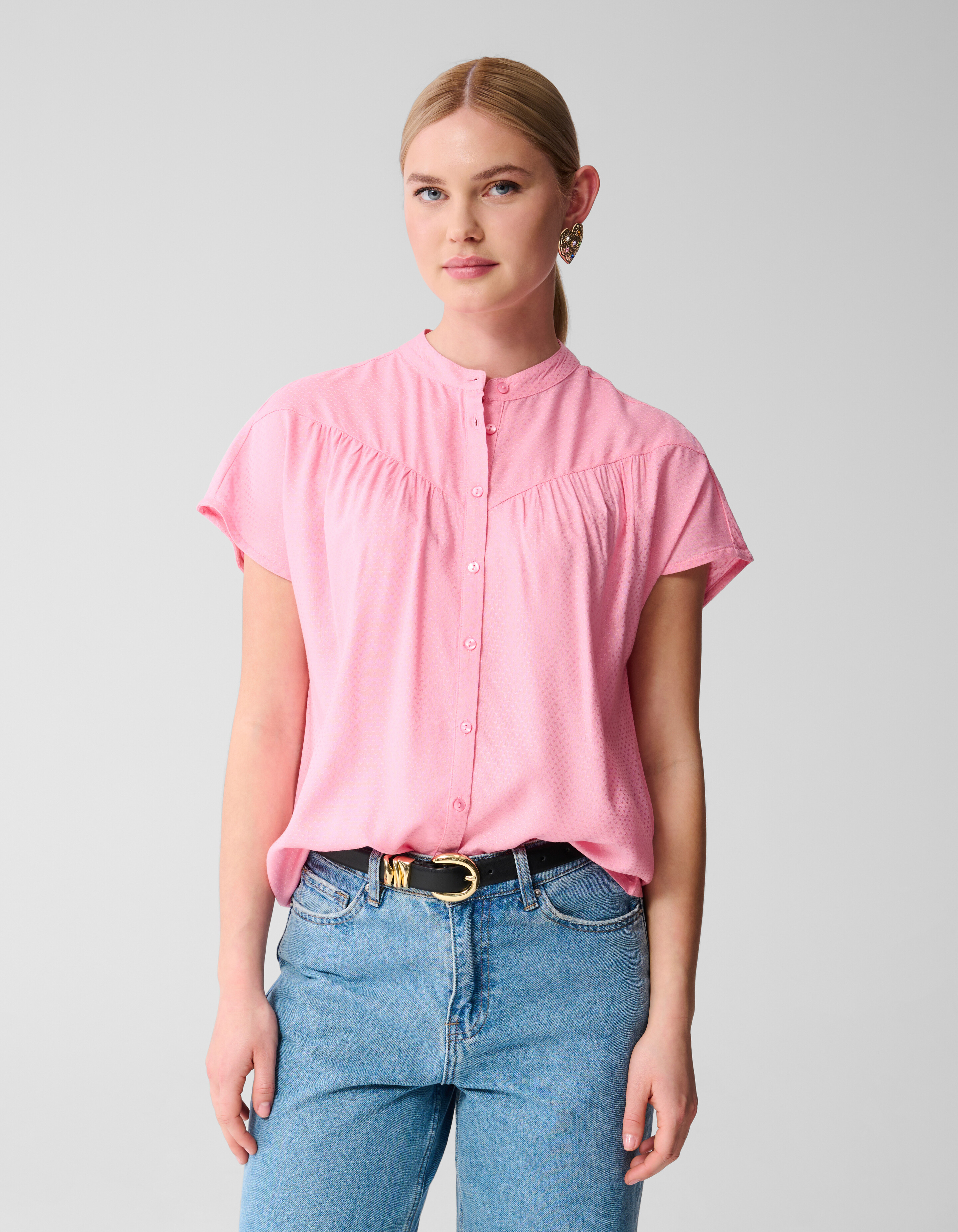 Structuur Top Roze SHOEBY WOMEN