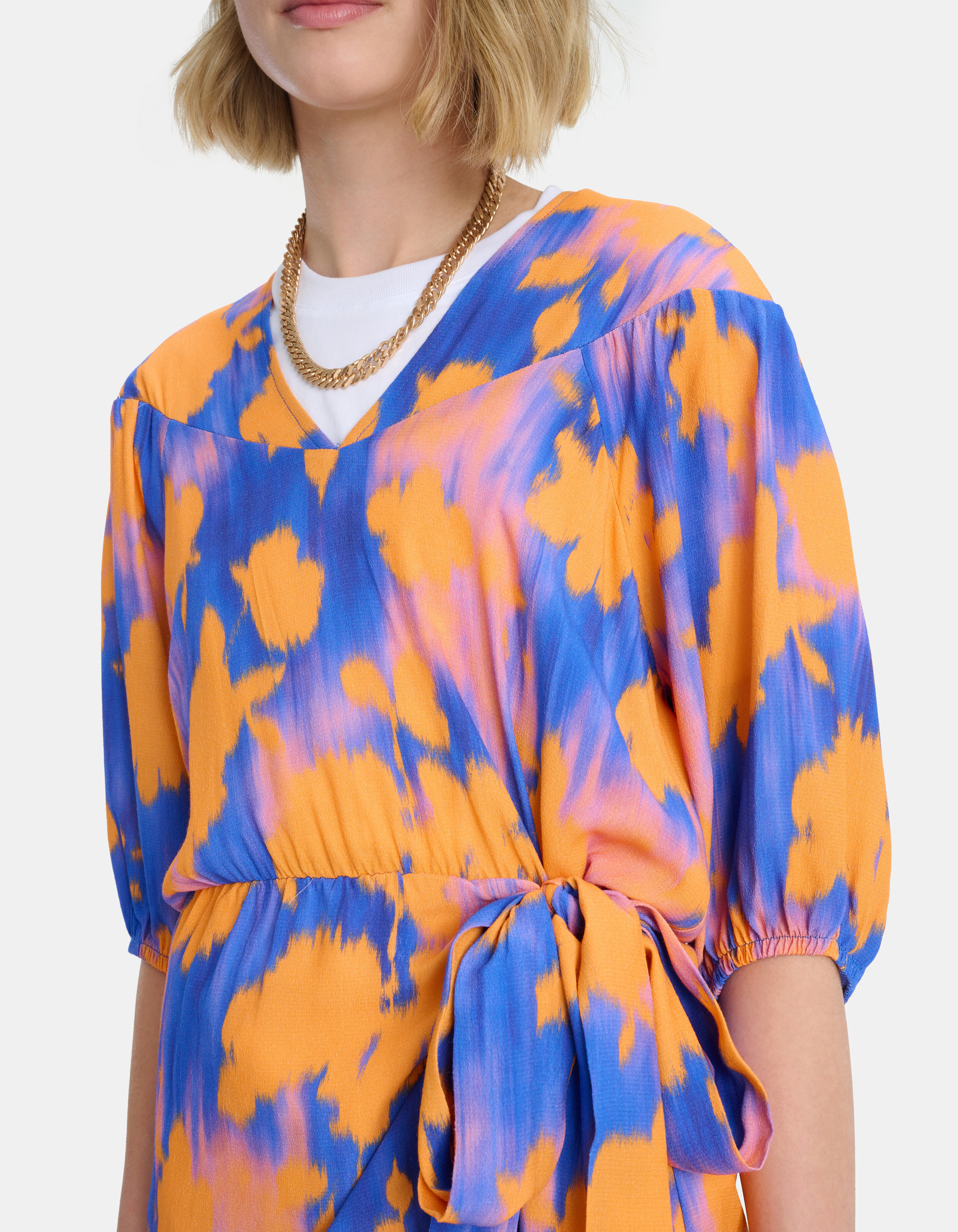 Rosa Print Jurk EKSEPT