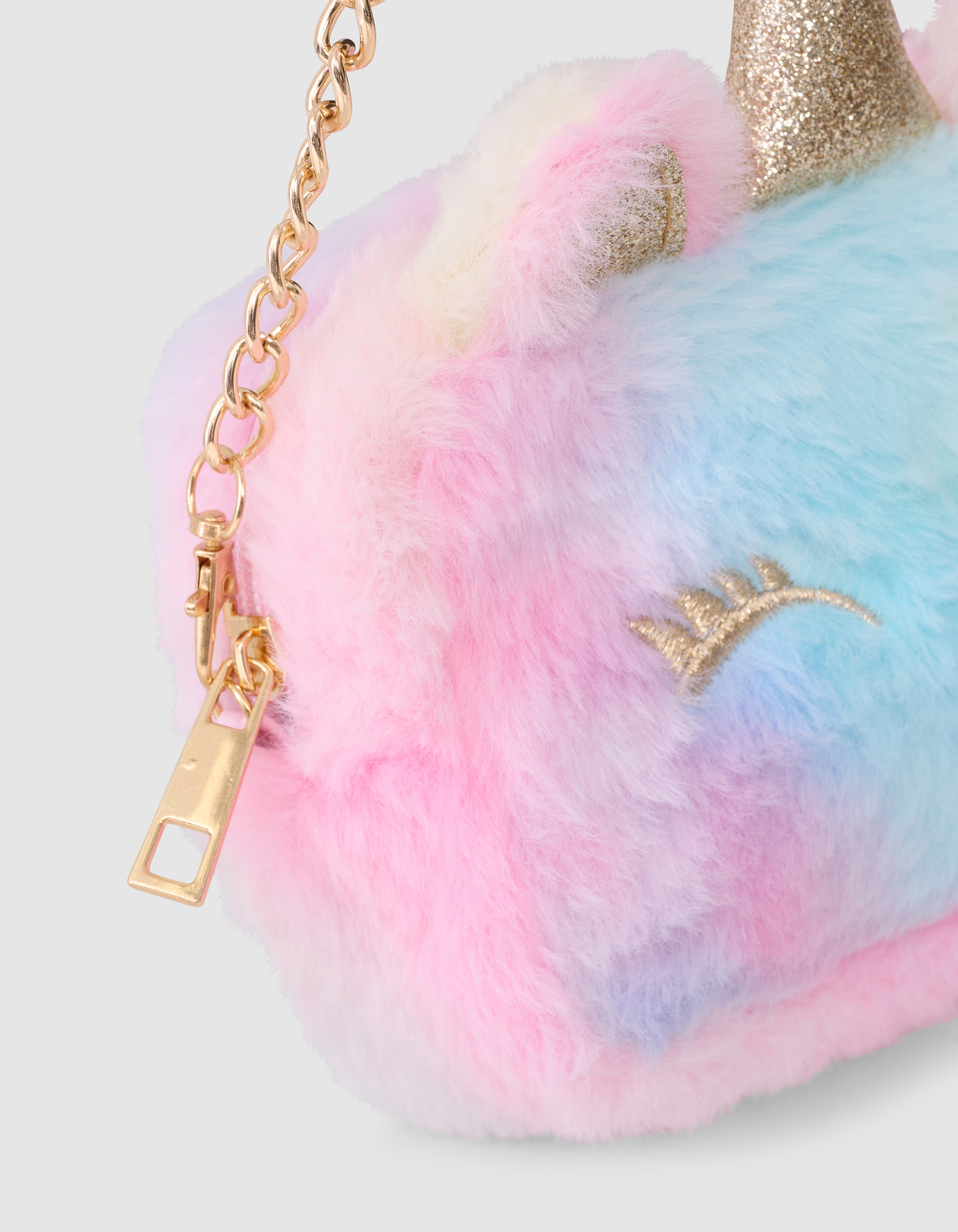 Unicorn Glitter Tas Blauw/Roze SHOEBY ACCESSOIRES