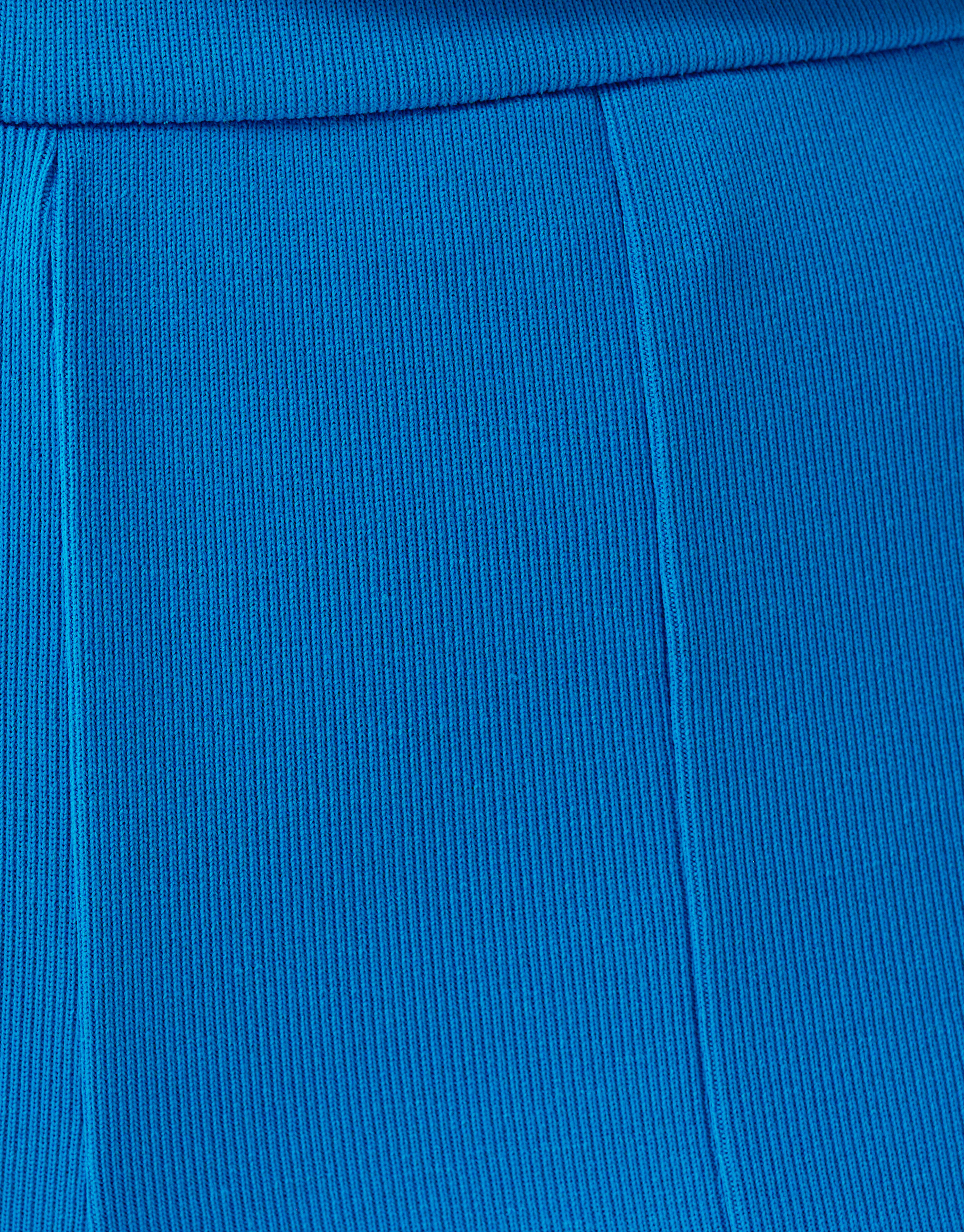 Rib Flared Legging Blauw SHOEBY GIRLS