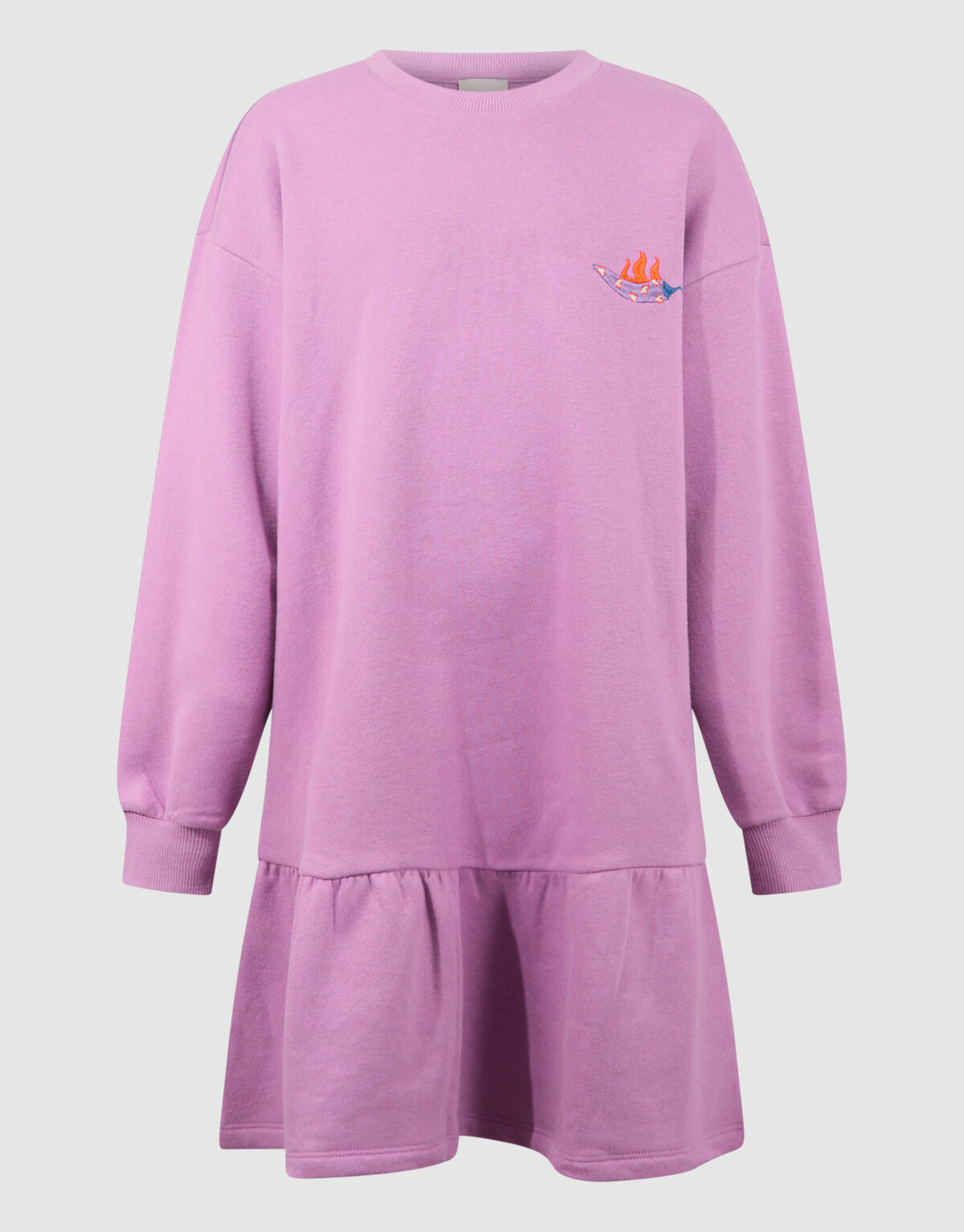 Rocky Sweat Jurk Paars SHOEBY GIRLS