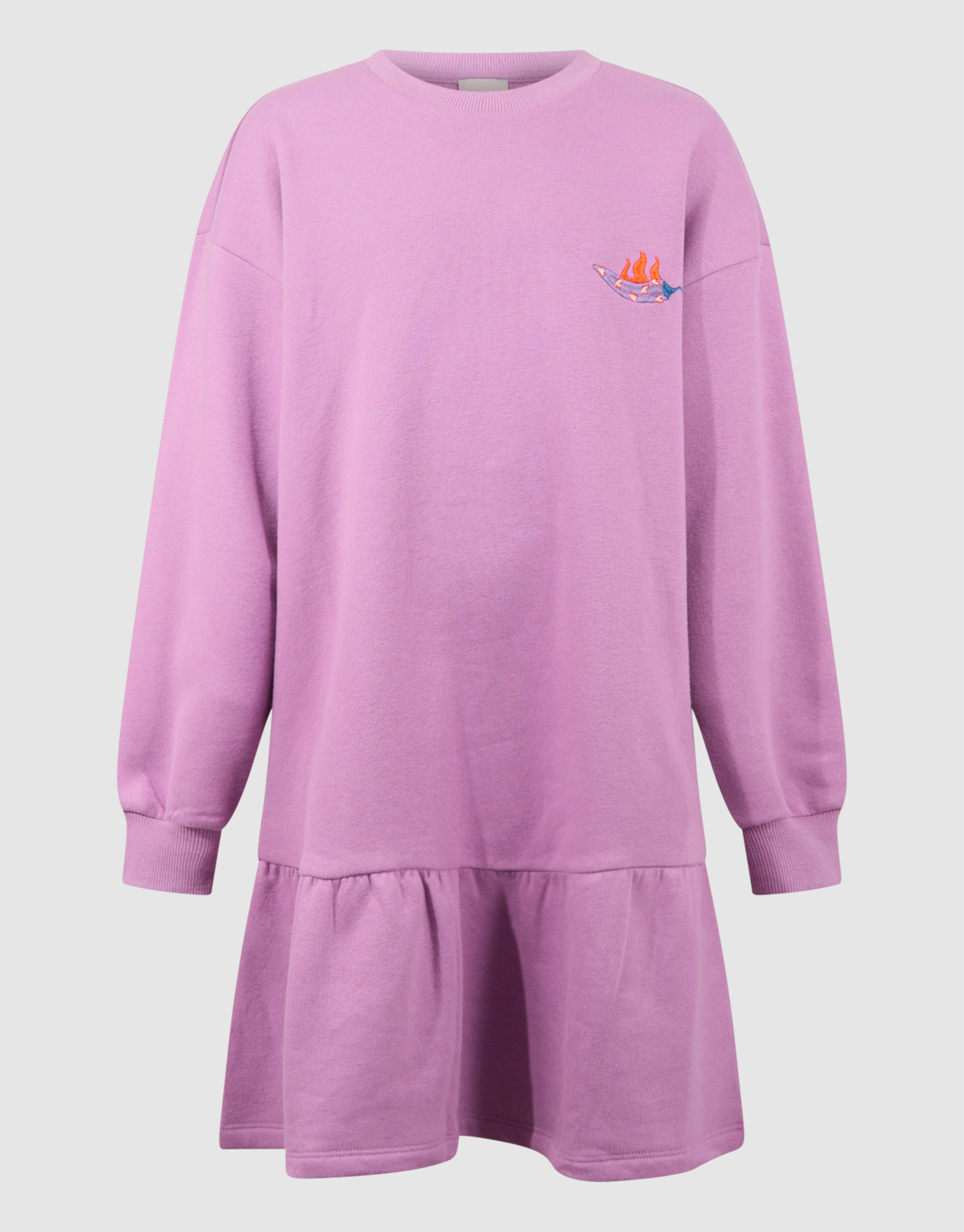 Rocky Sweat Jurk Paars SHOEBY GIRLS