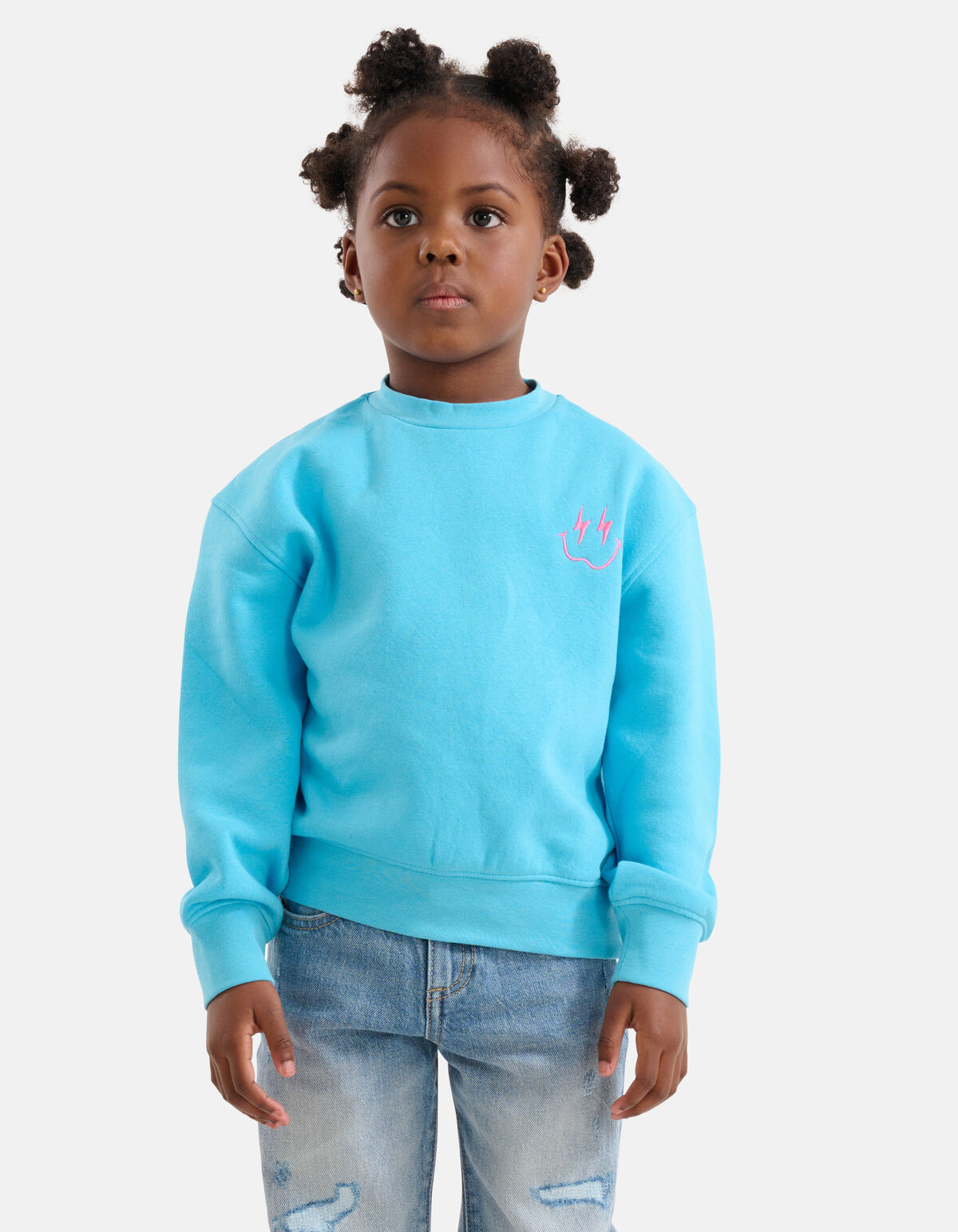 Artwork Sweater Blauw SHOEBY GIRLS